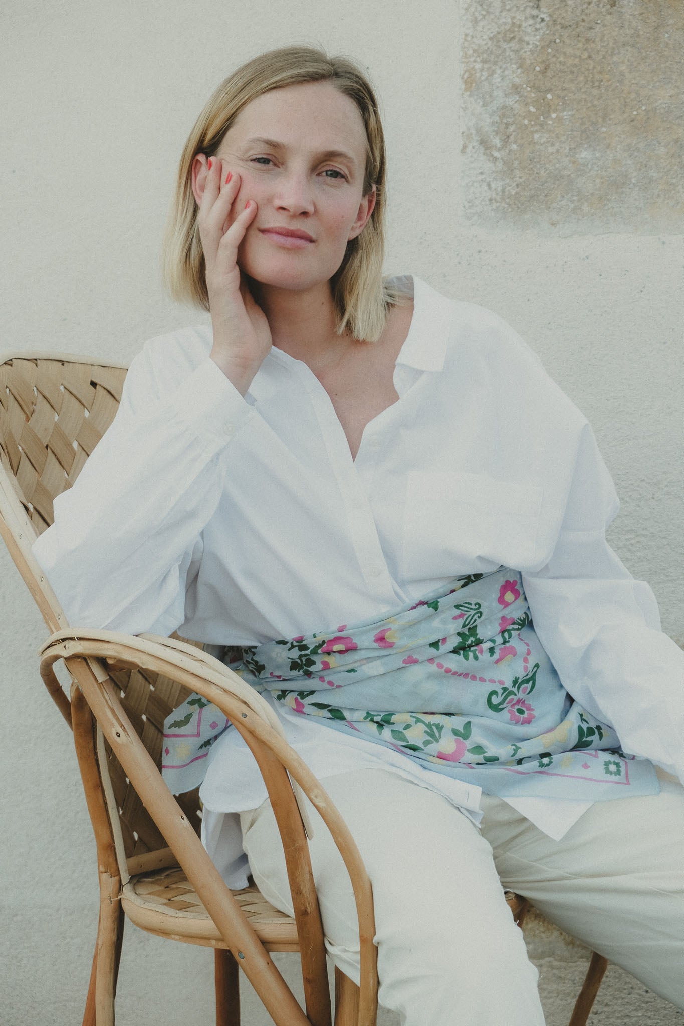 Secret garden sky cotton