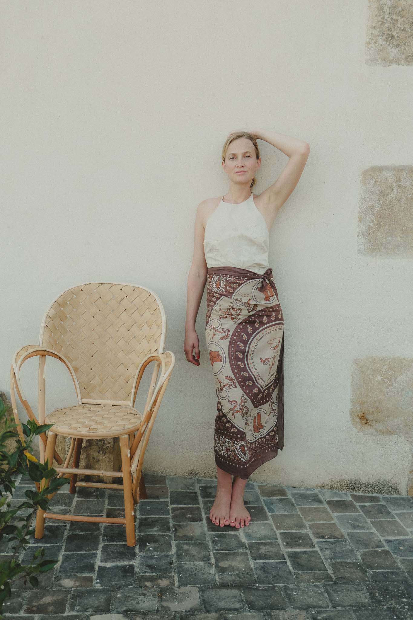 Paréo Rodeo Cappuccino coton