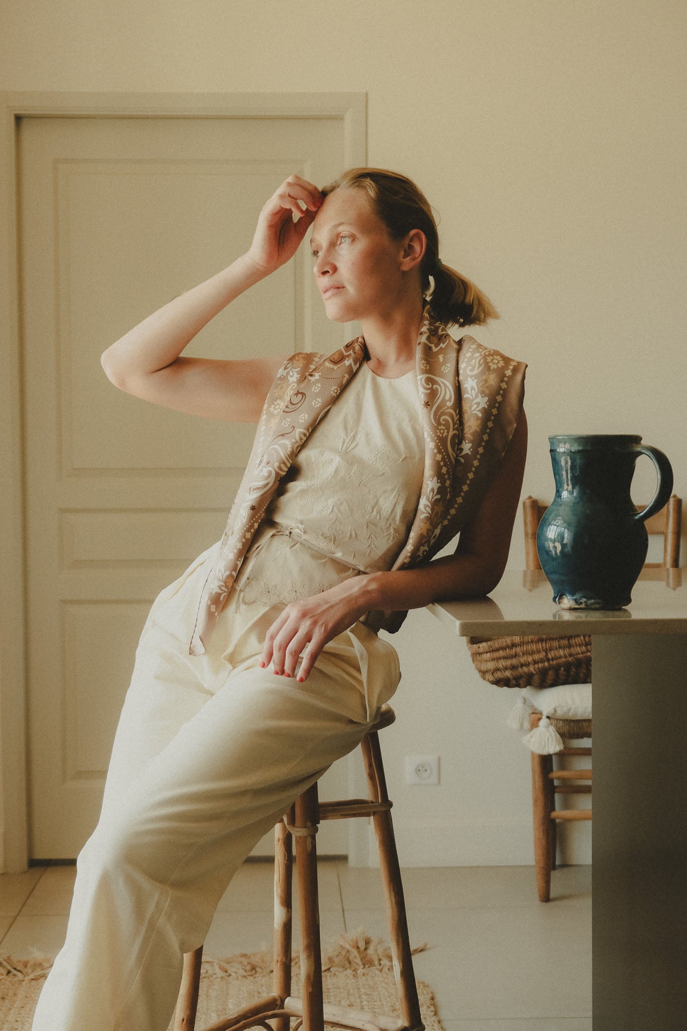 Foulard bandana Arcachon Silk