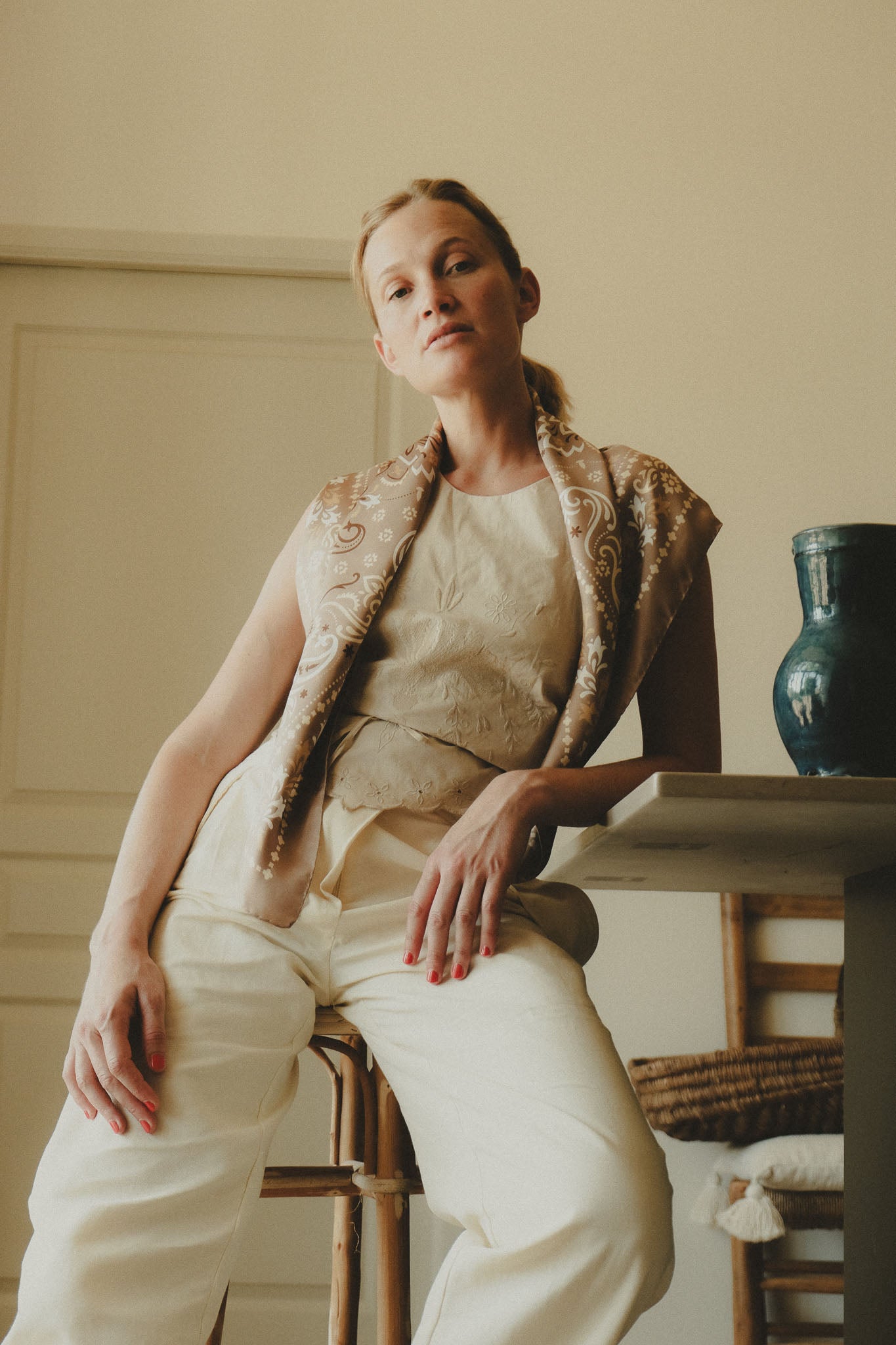 Foulard bandana Arcachon Silk