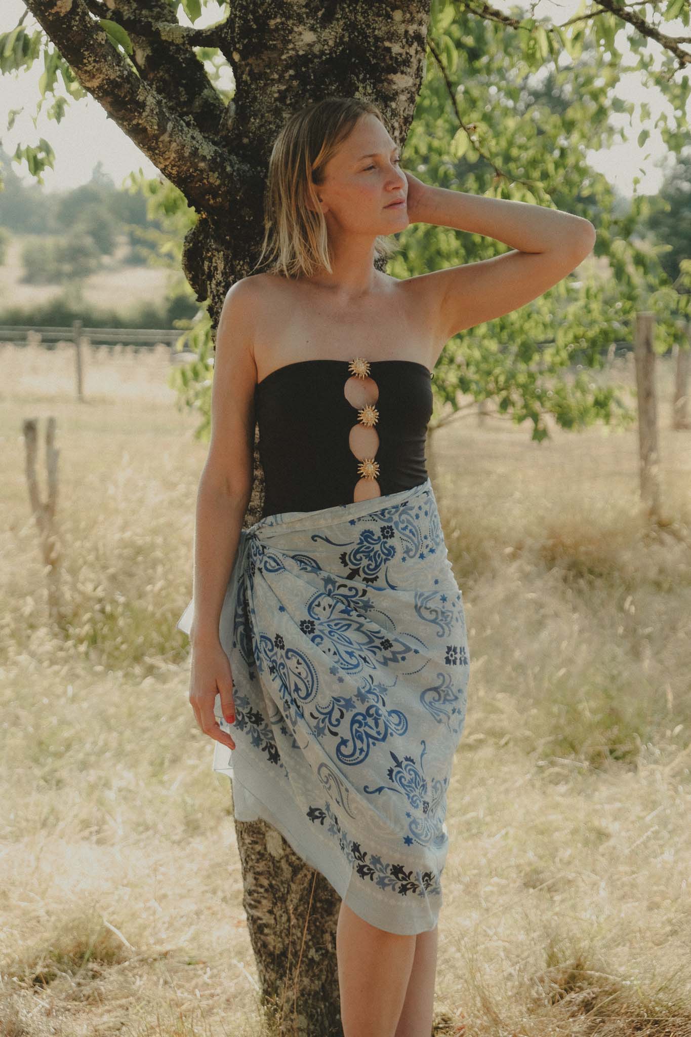 Dinard cotton bandana pareo