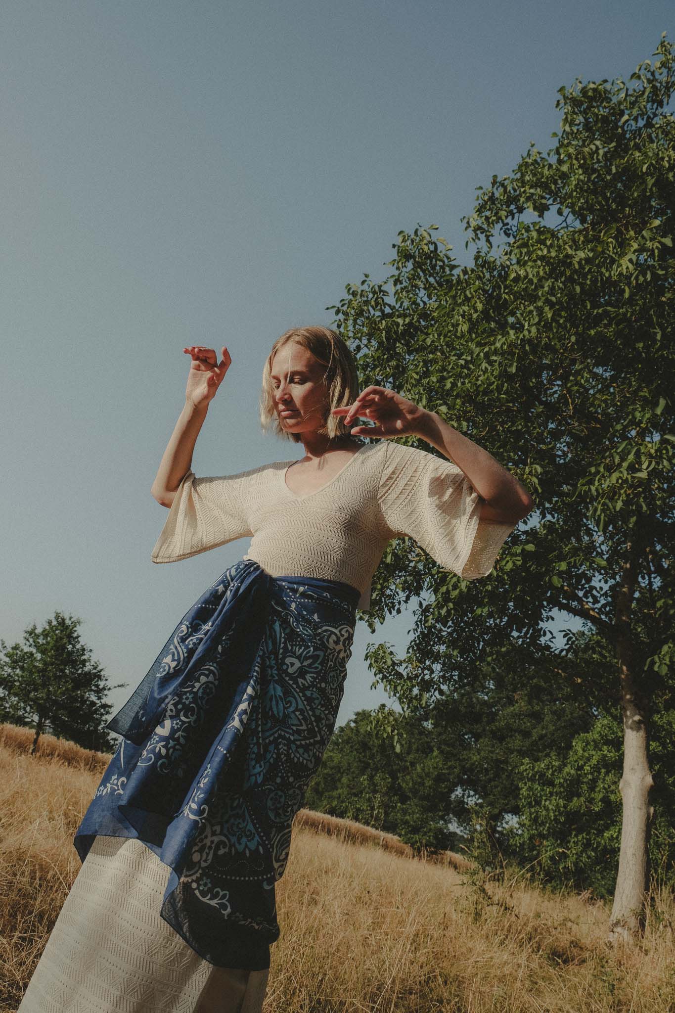 Costa Brava Sky cotton pareo