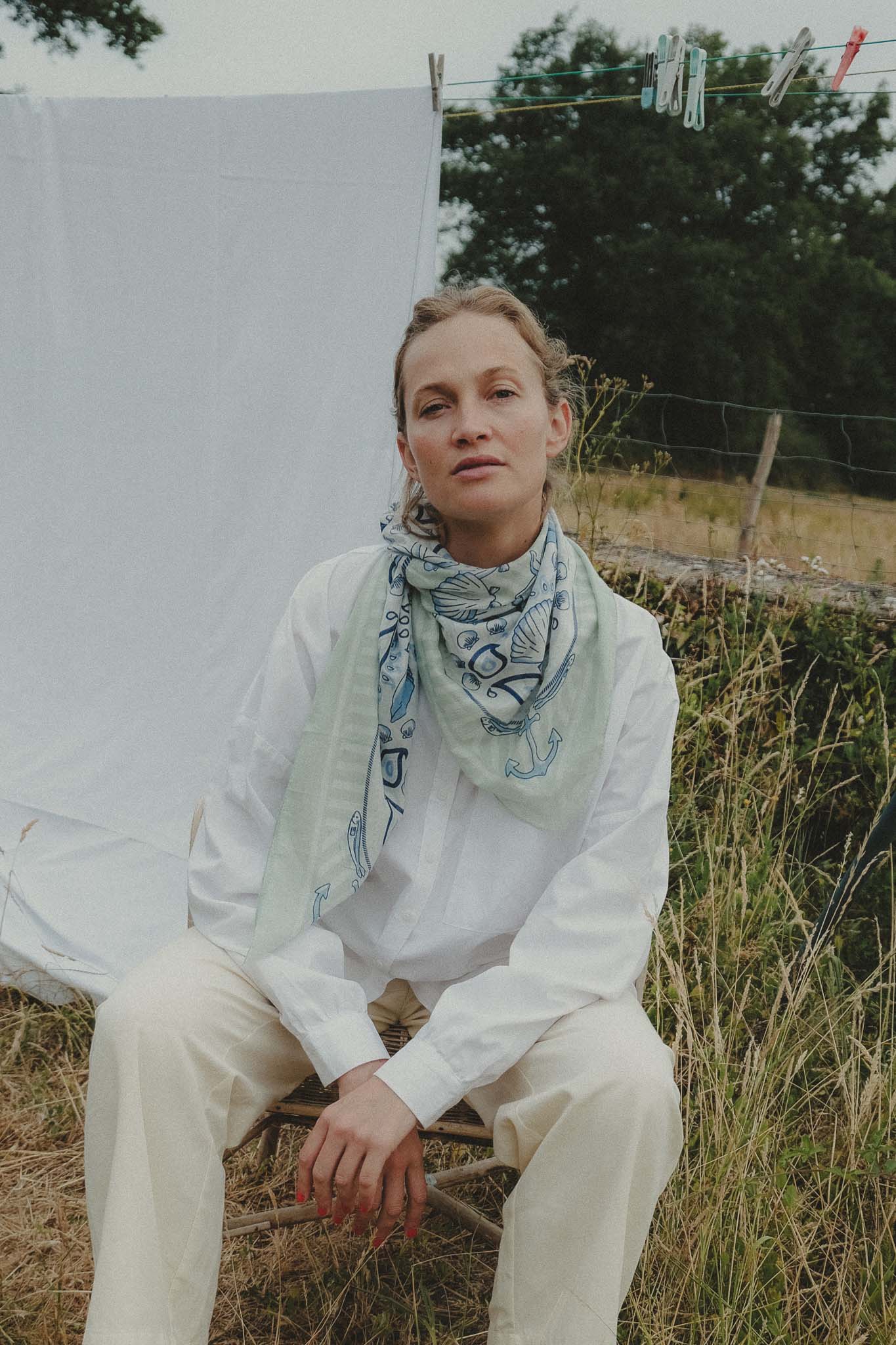 Bretagne Mint Cotton