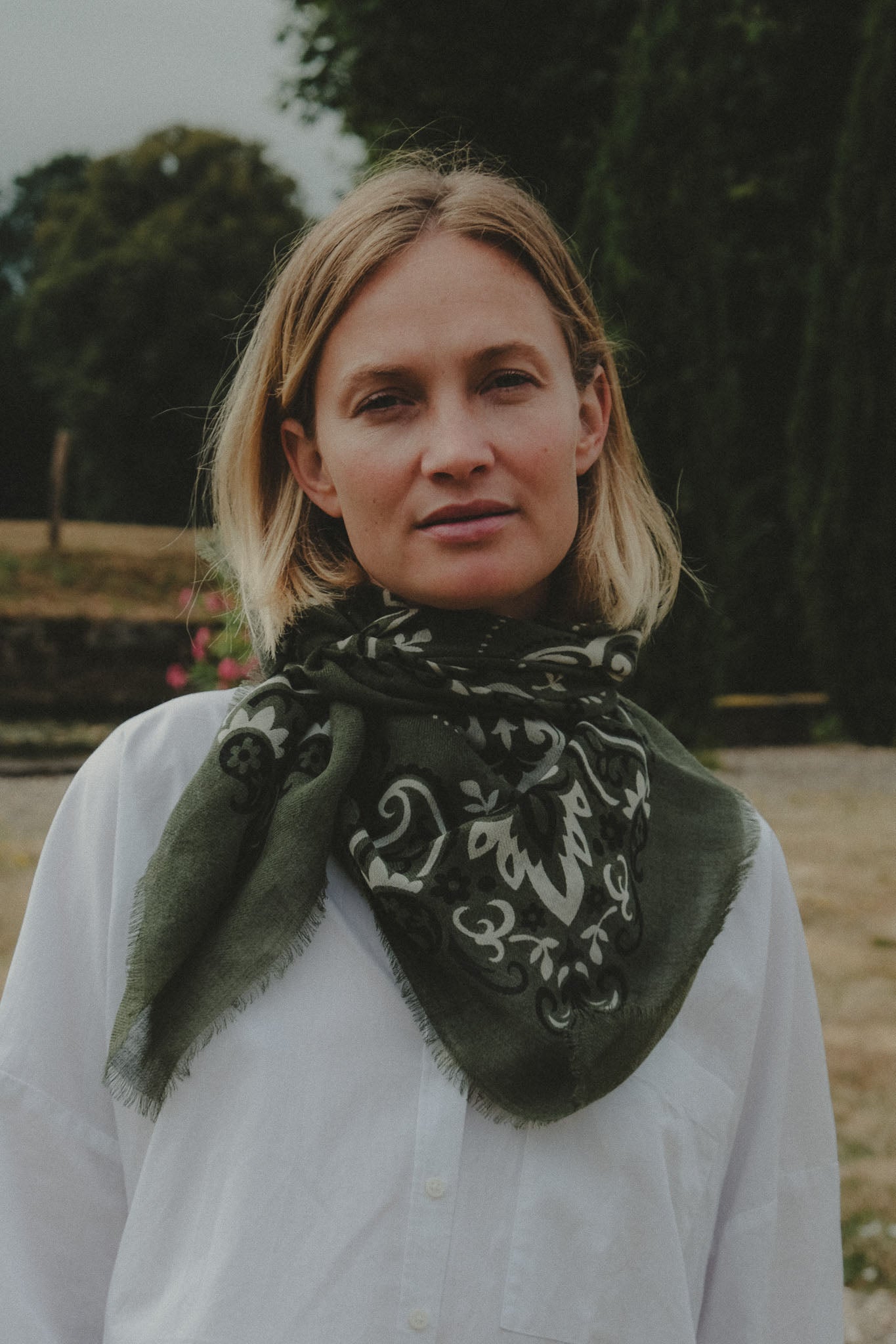 Foulard bandana kaki LS