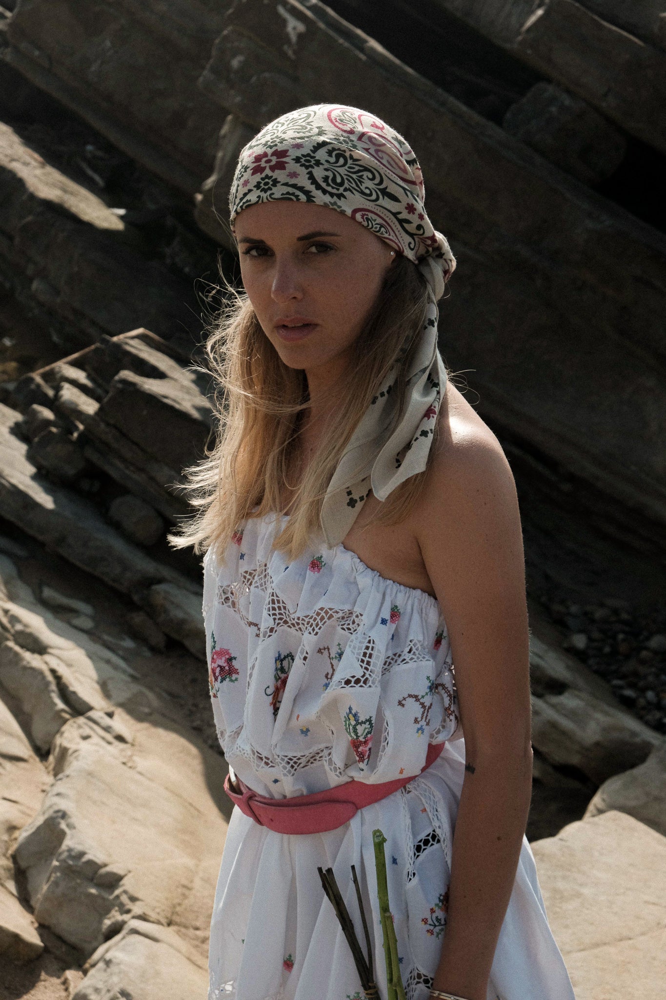 Foulard bandana Séville laine