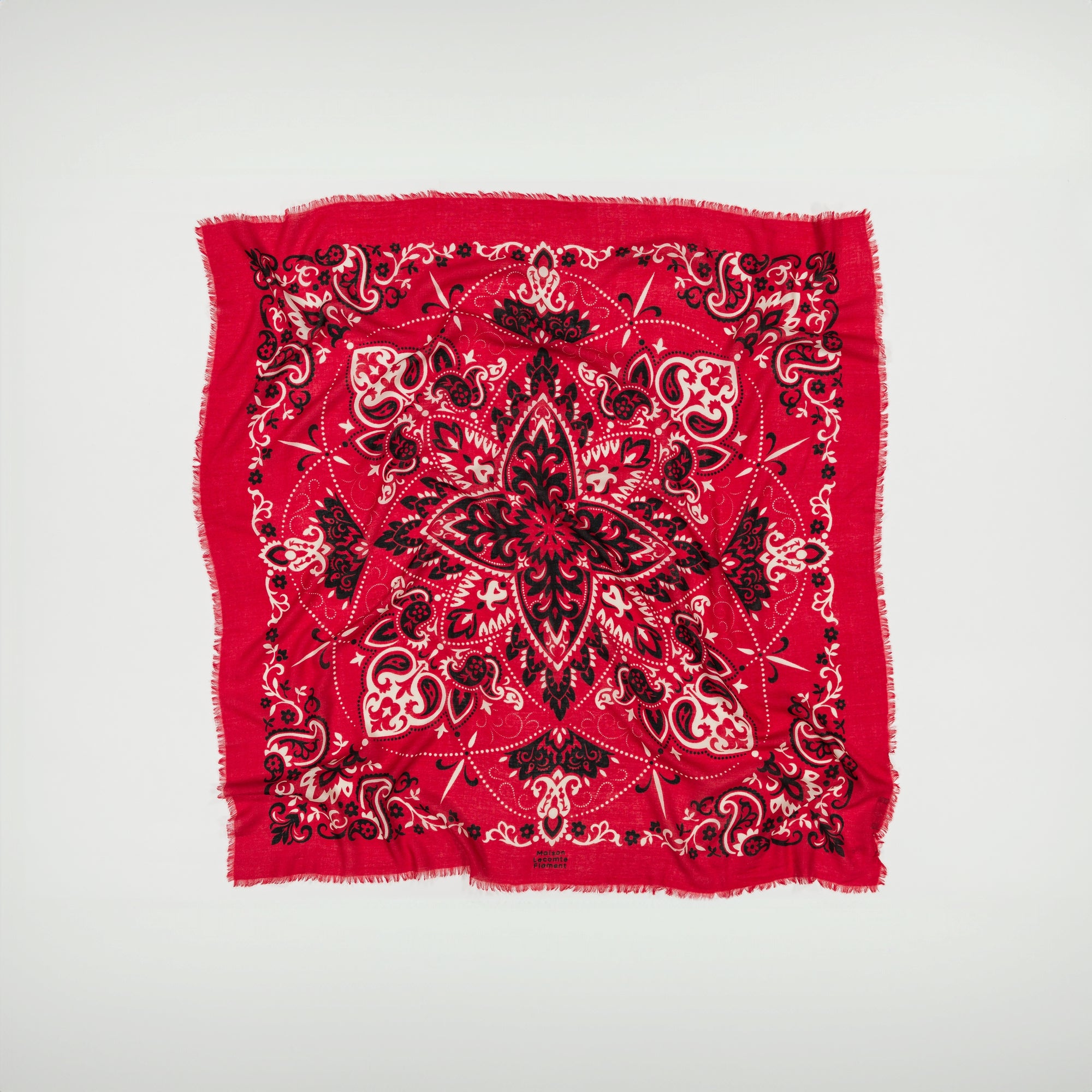 Foulard bandana Rouge cash