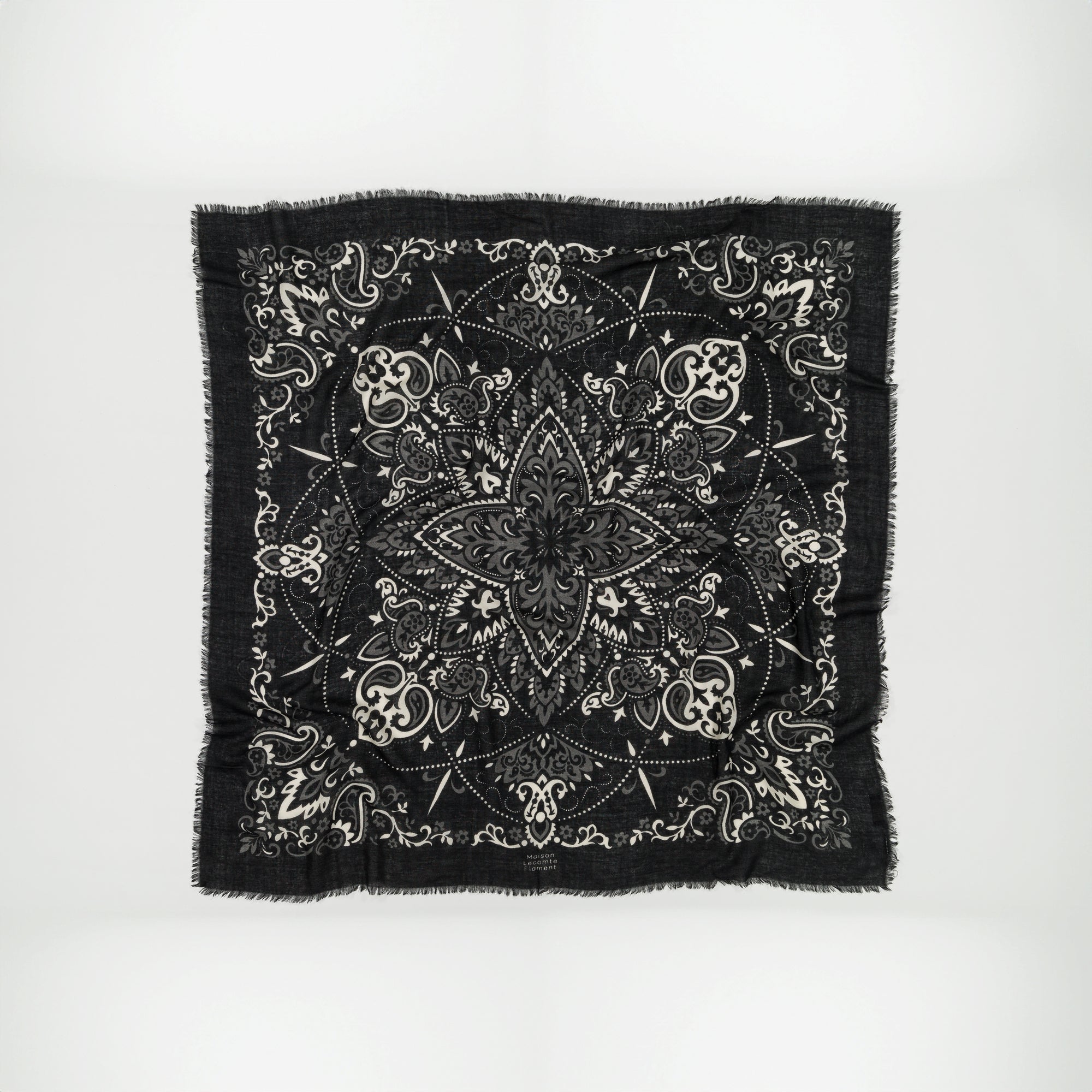 Foulard bandana Noir cash