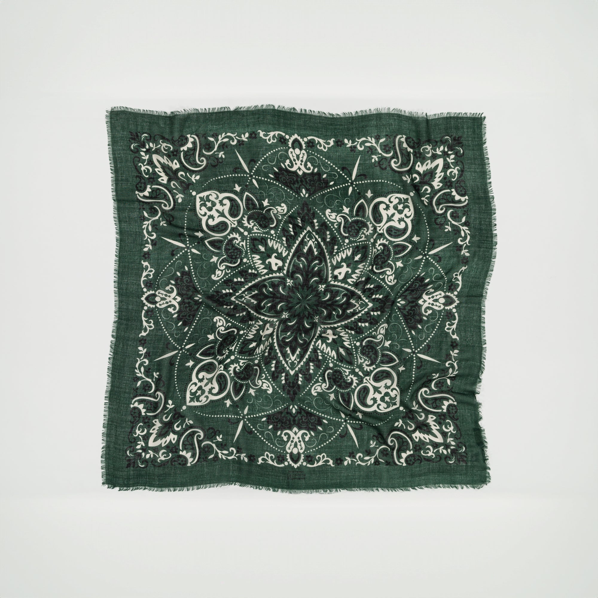 Foulard bandana Vert forêt LS