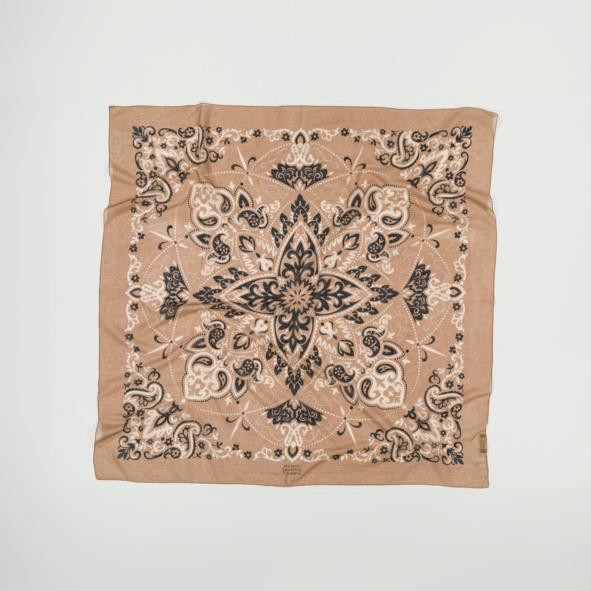 Foulard bandana natural coton