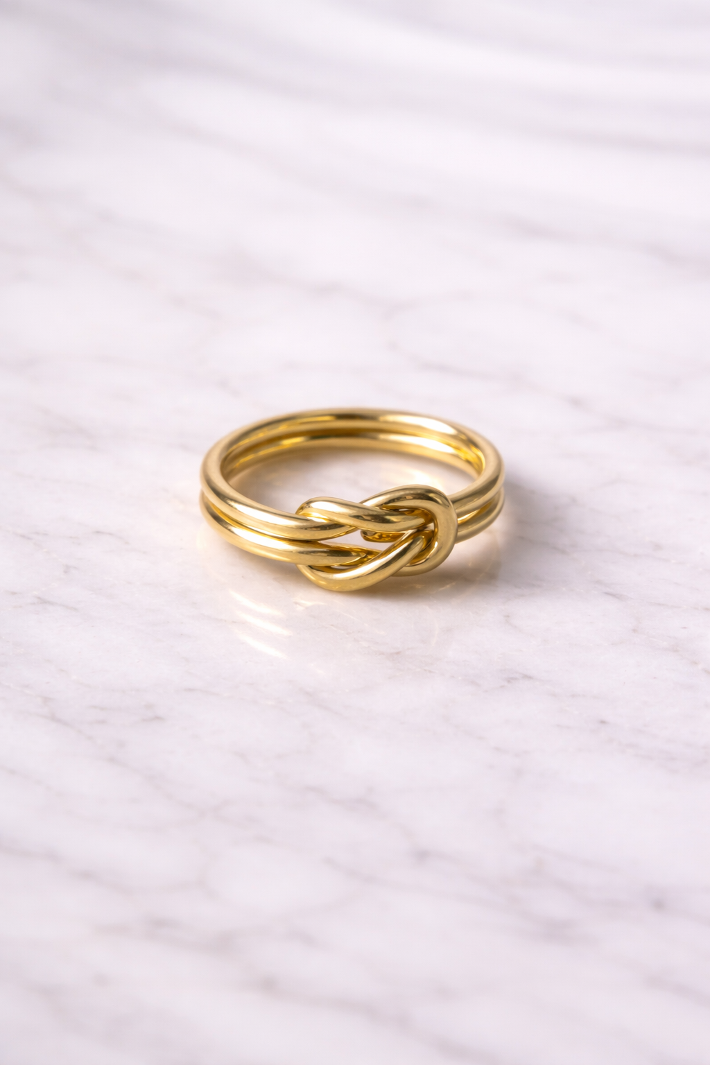 Anneaux infini doré