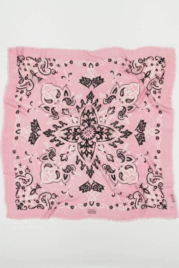 Foulard bandana rose LS