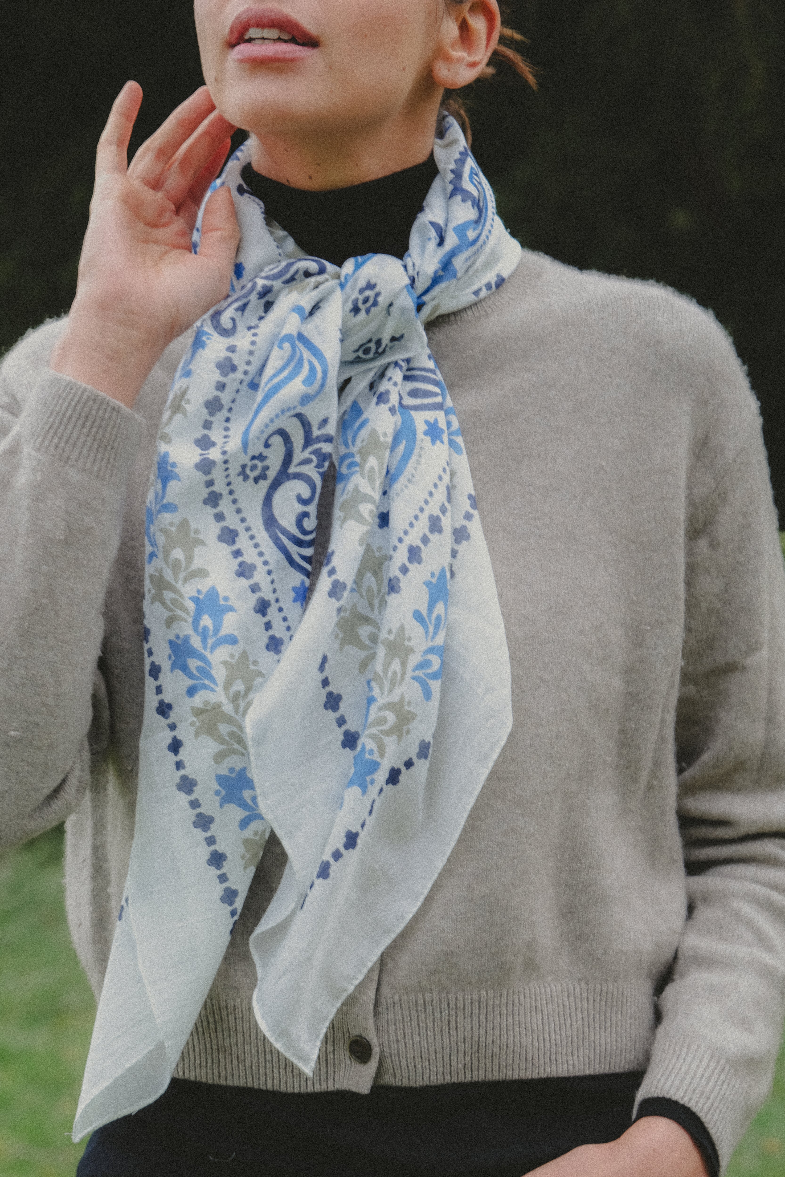Foulard bandana Lisboa coton