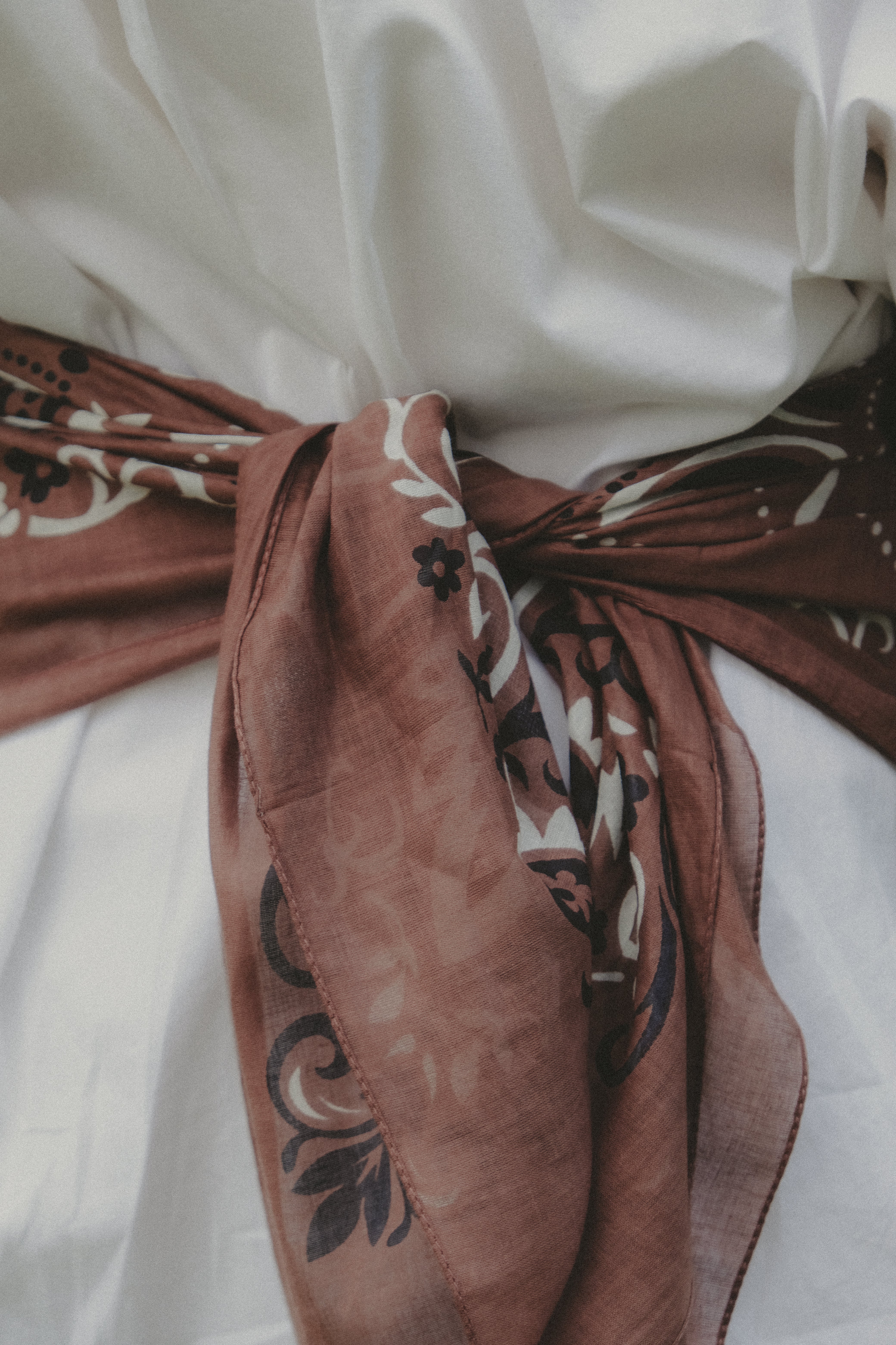 Bandana Chocolate coton