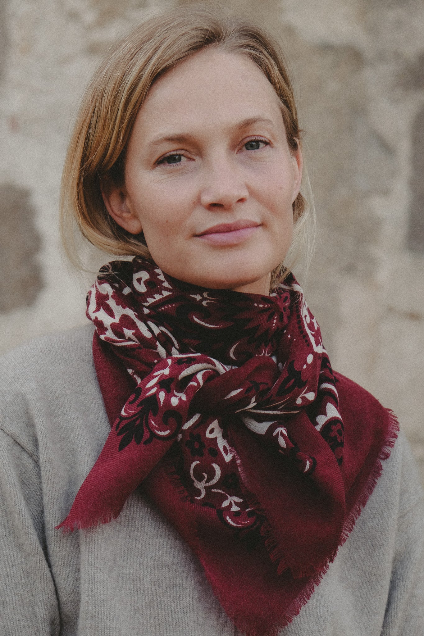 Foulard bandana Bordeaux LS