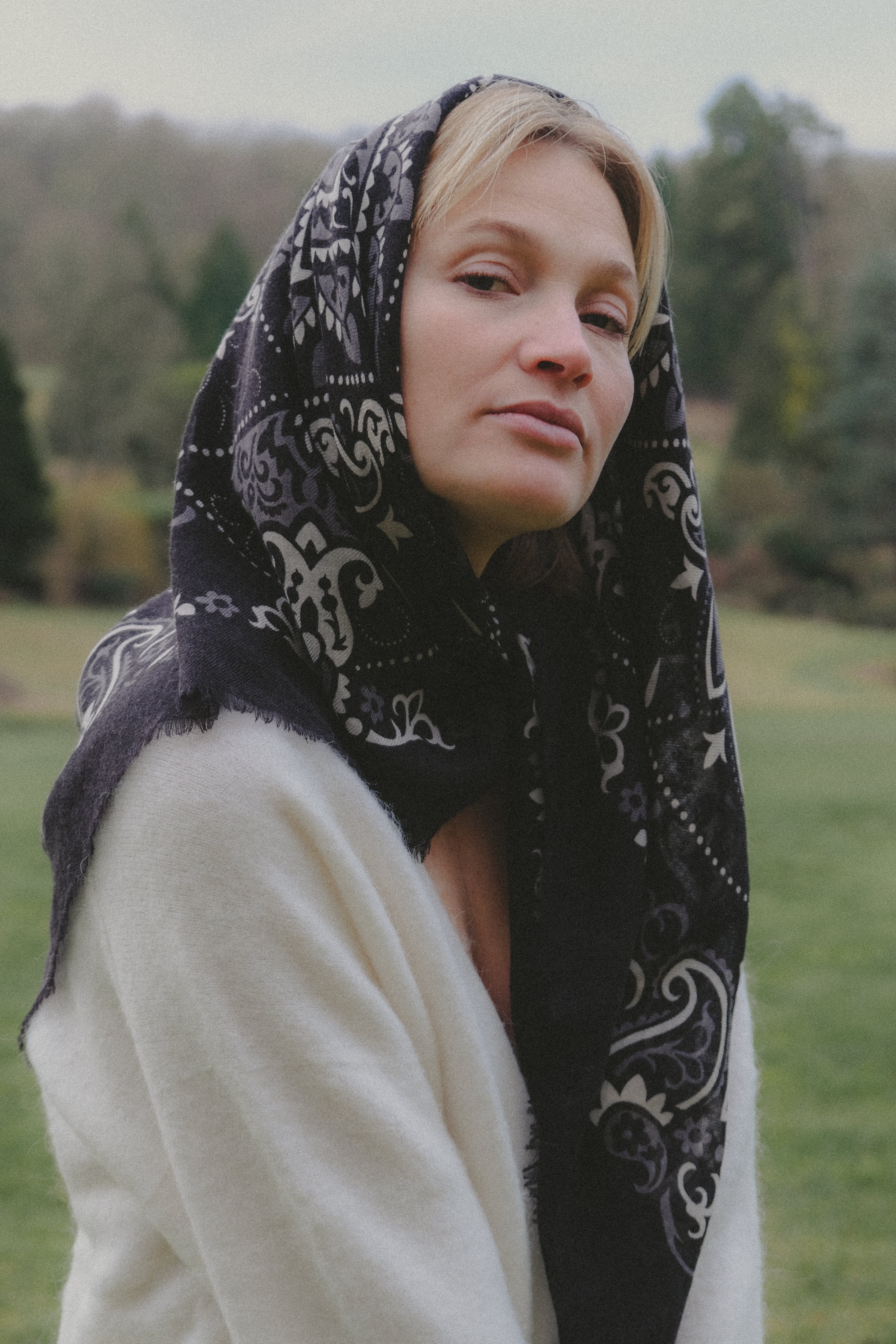 Foulard bandana Noir cash