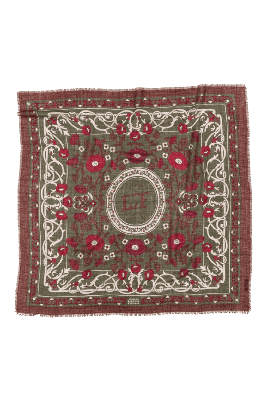 Marie-Antoinette Kaki Bordeaux LS