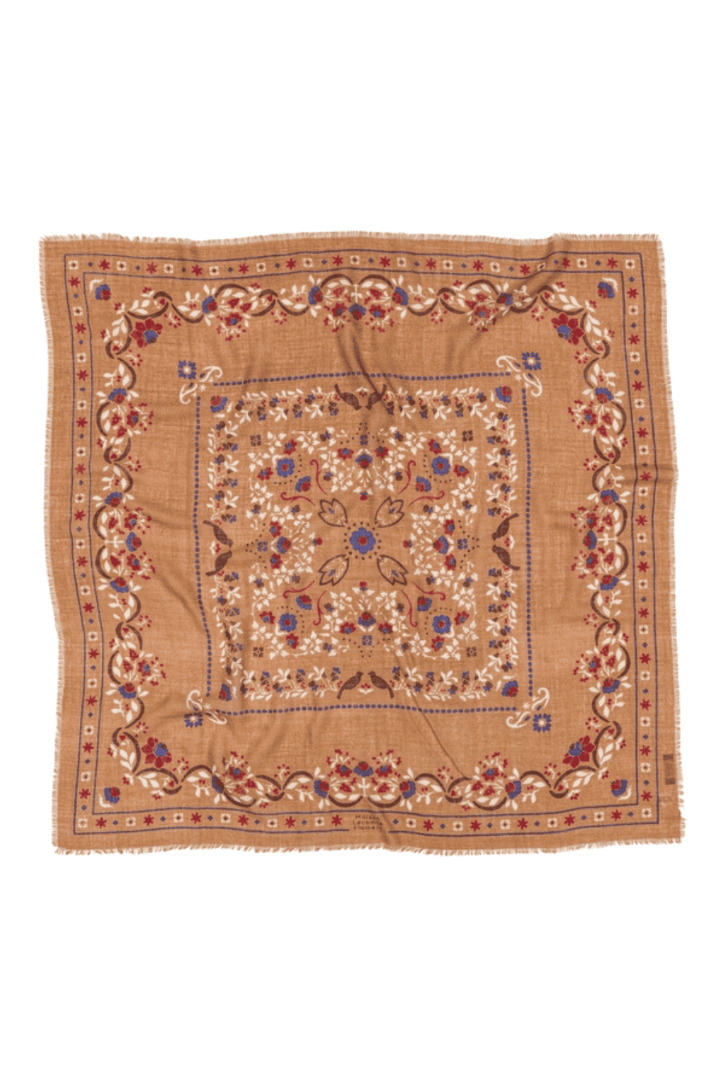 Foulard Secret garden Camel LS