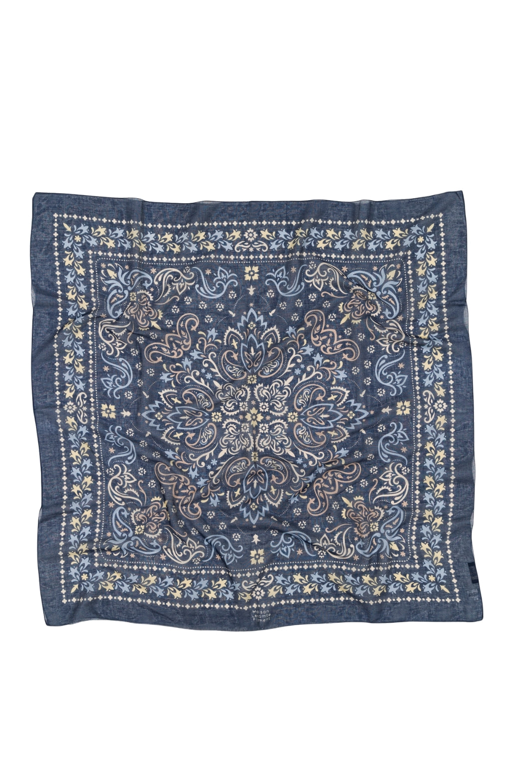 Large Foulard bandana Faro coton