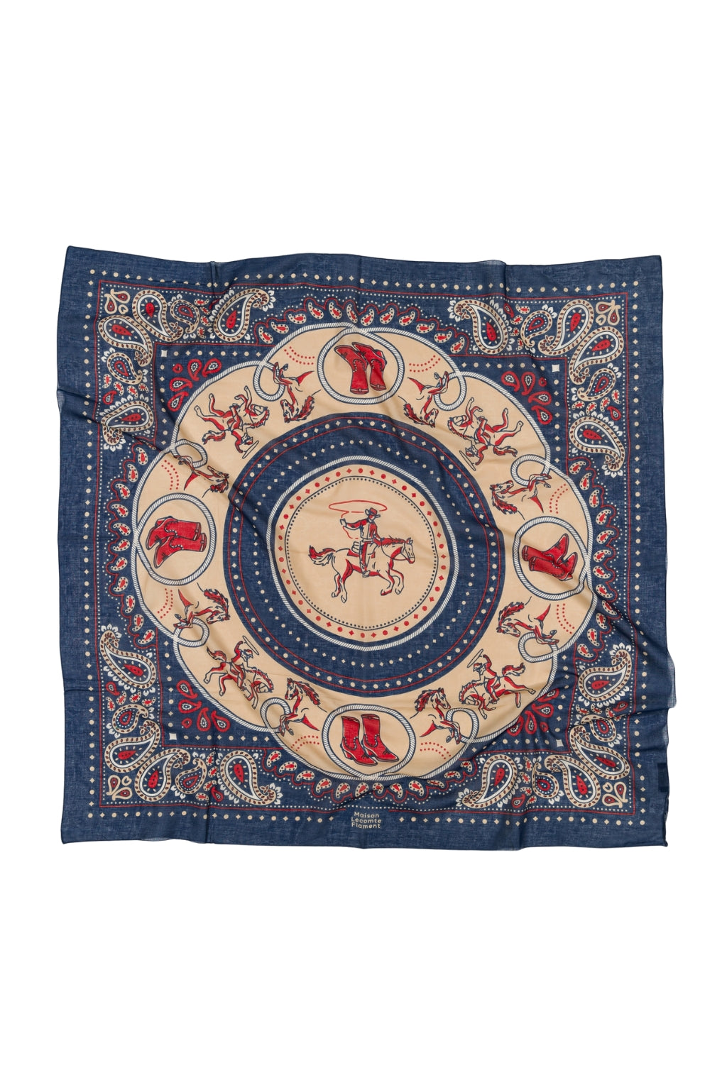 Rodeo navy coton