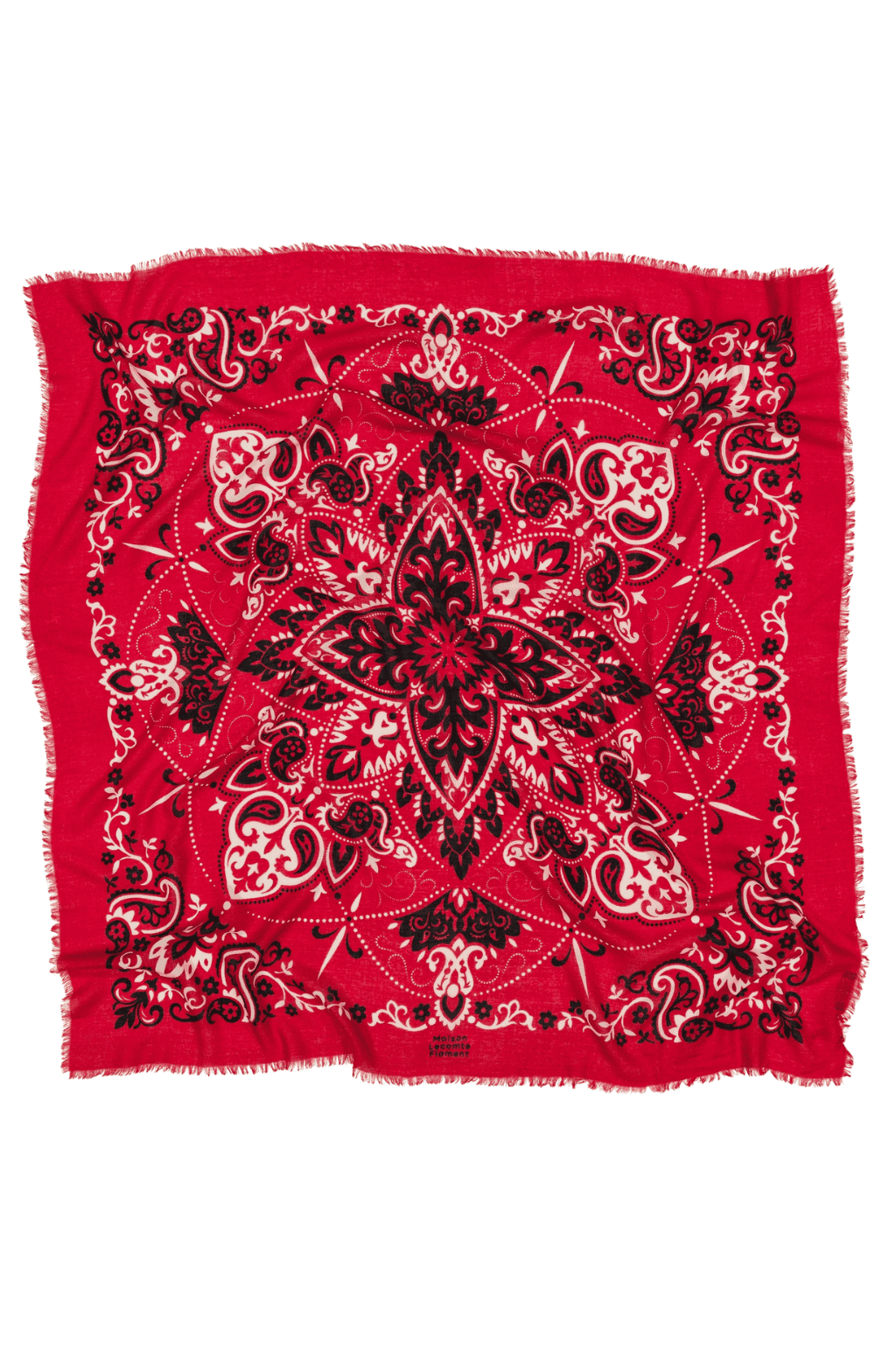 Foulard bandana Rouge LC
