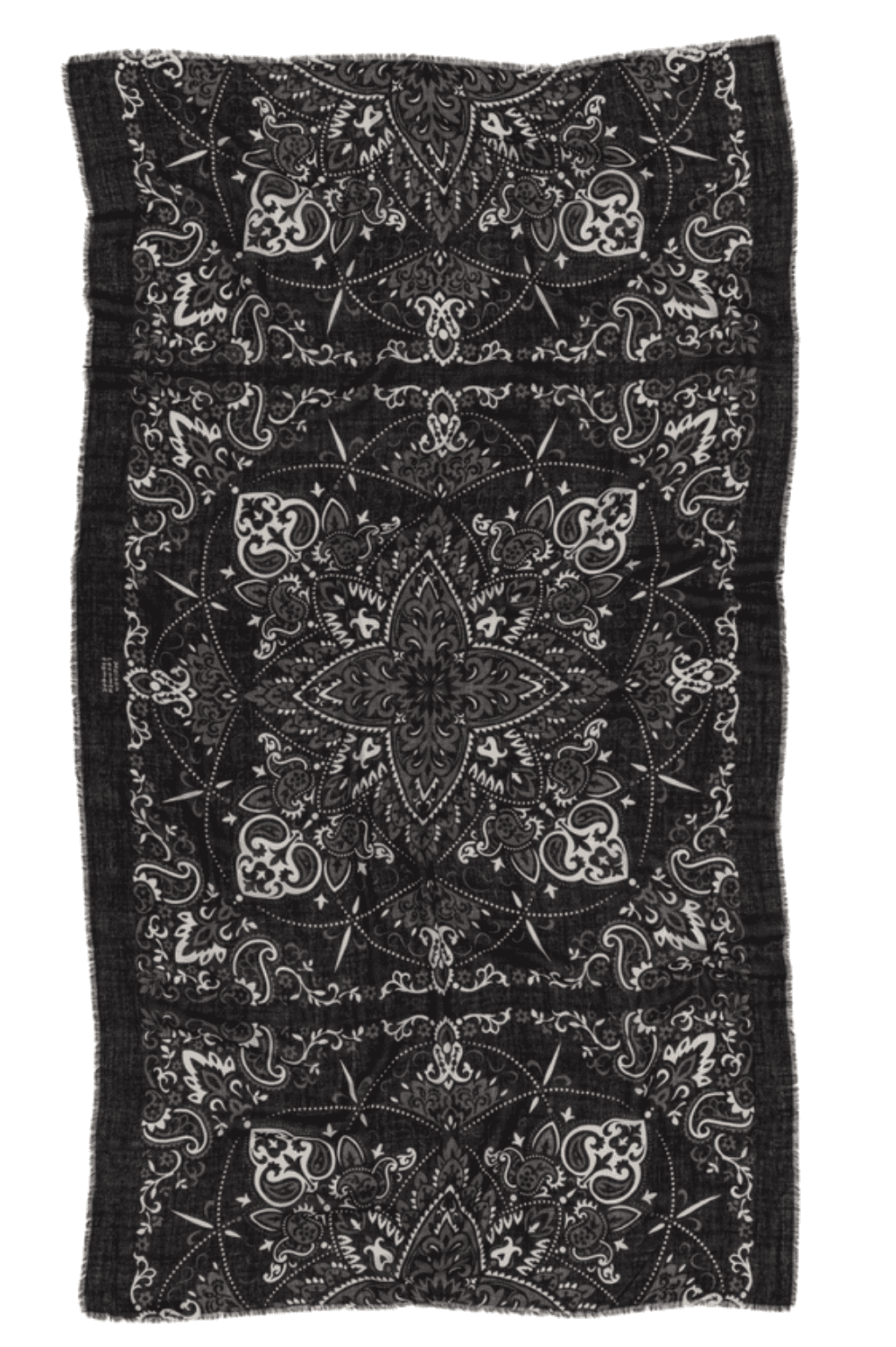Black scarf bandana scarf