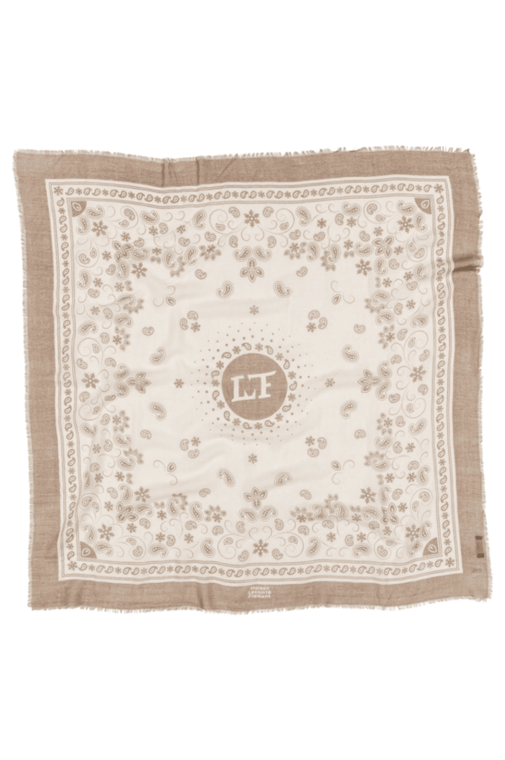 Bandana Flocon Taupe LC