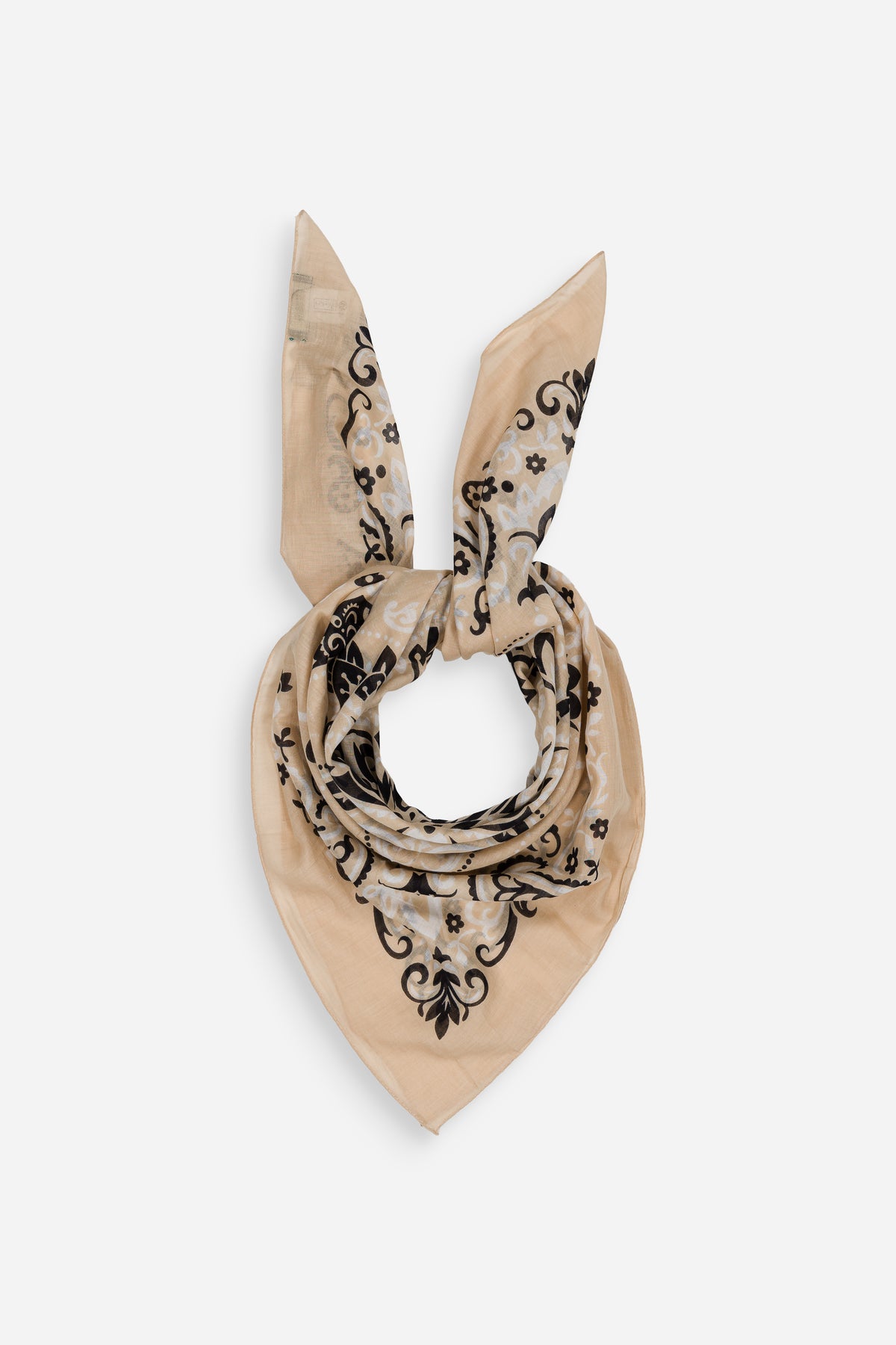 Bandana Beige coton