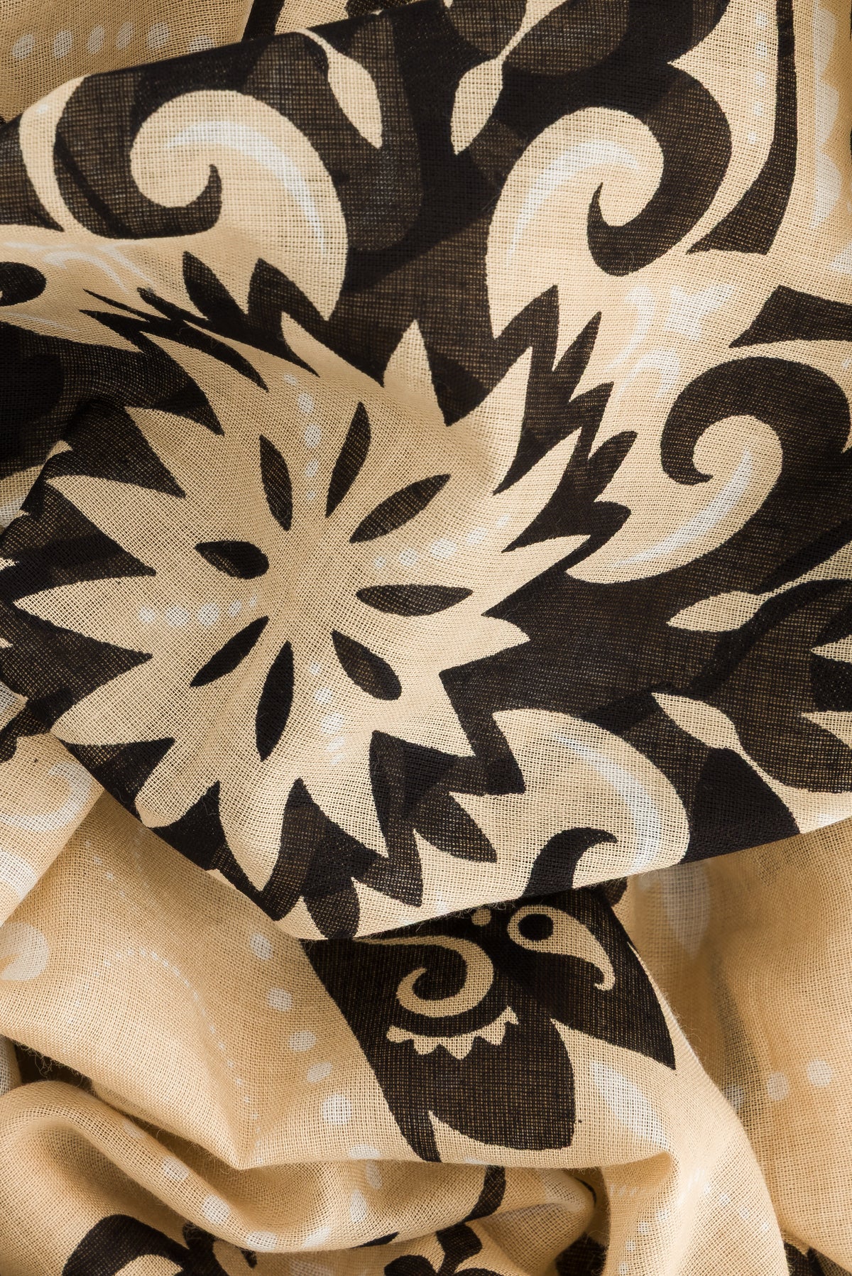 Bandana Beige coton