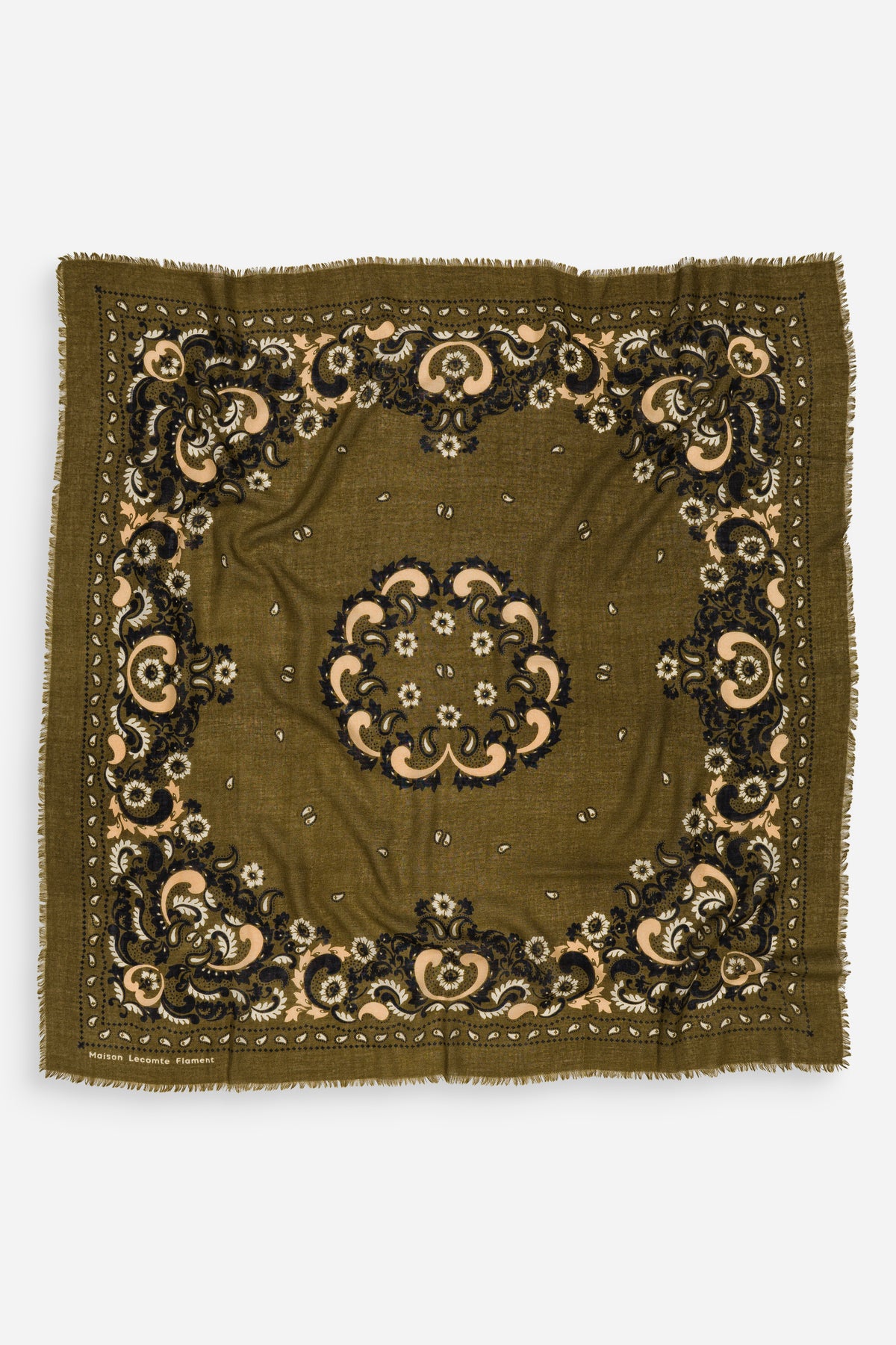 Bandana Flowers Army WC