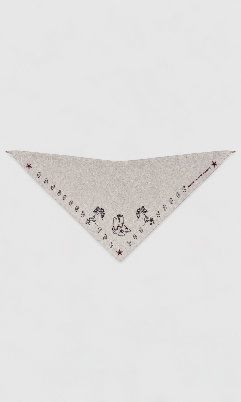 Triangle Mérinos Rodéo Beige