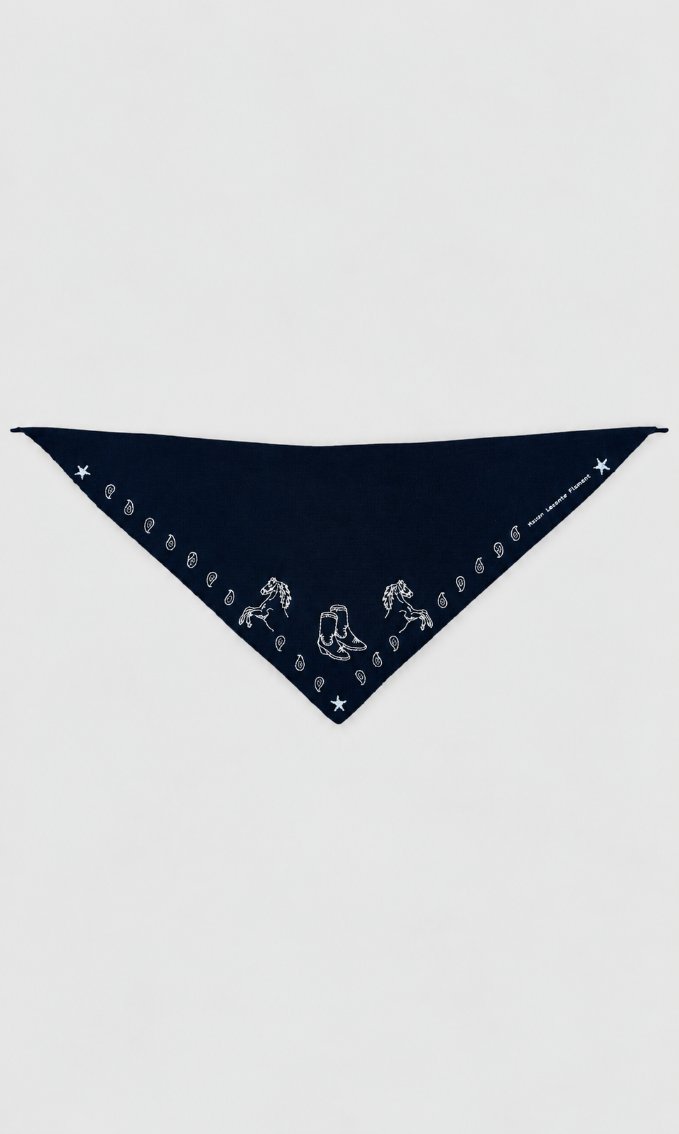 Triangle Mérinos Rodéo Navy