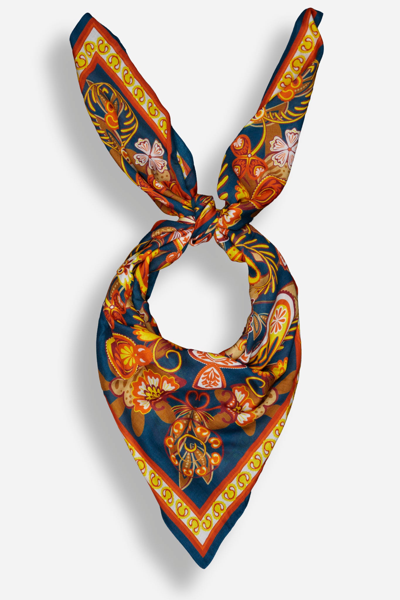Foulard Volcanique Orange MS