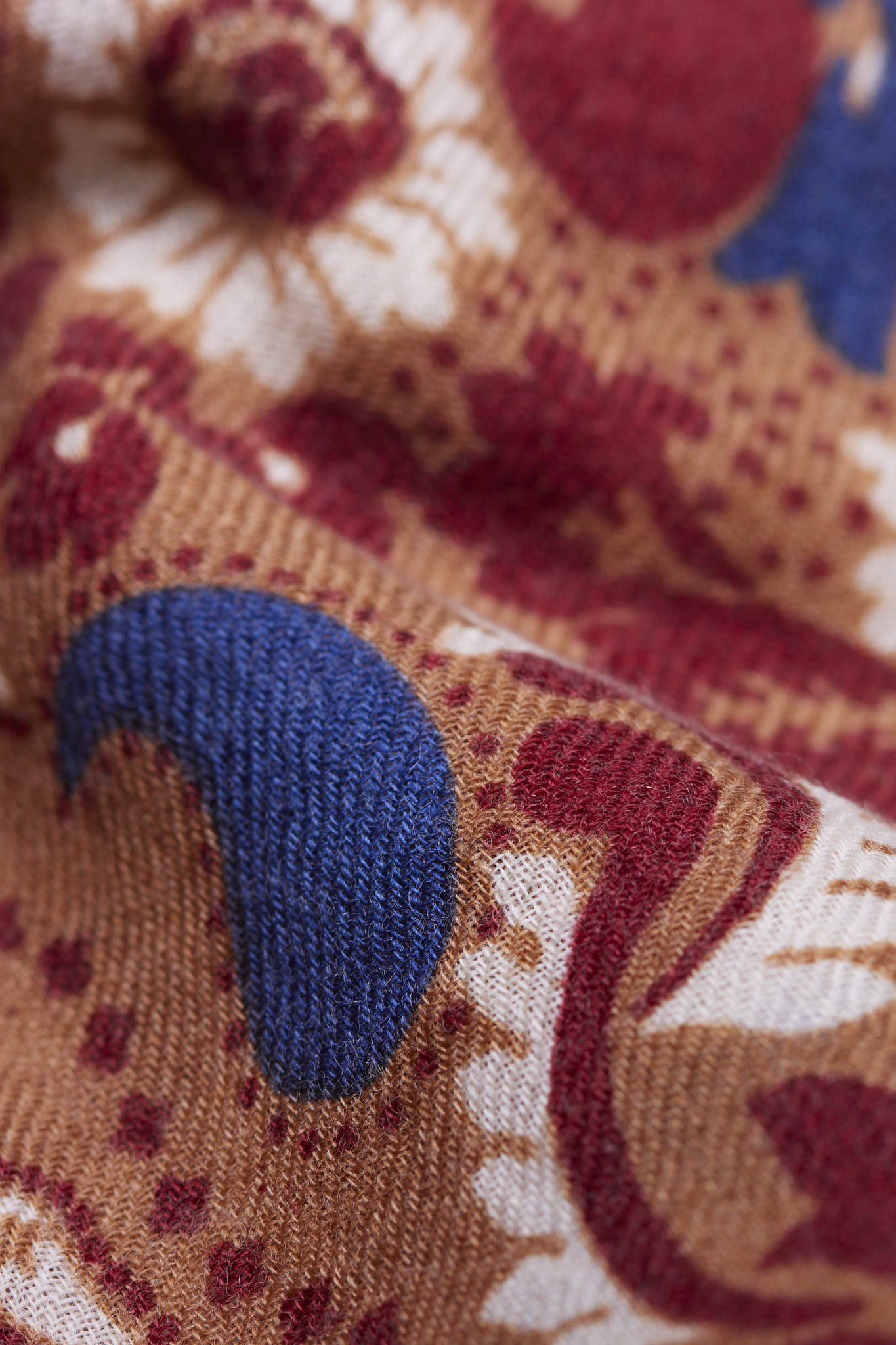 Bandana Flowers Camel WC