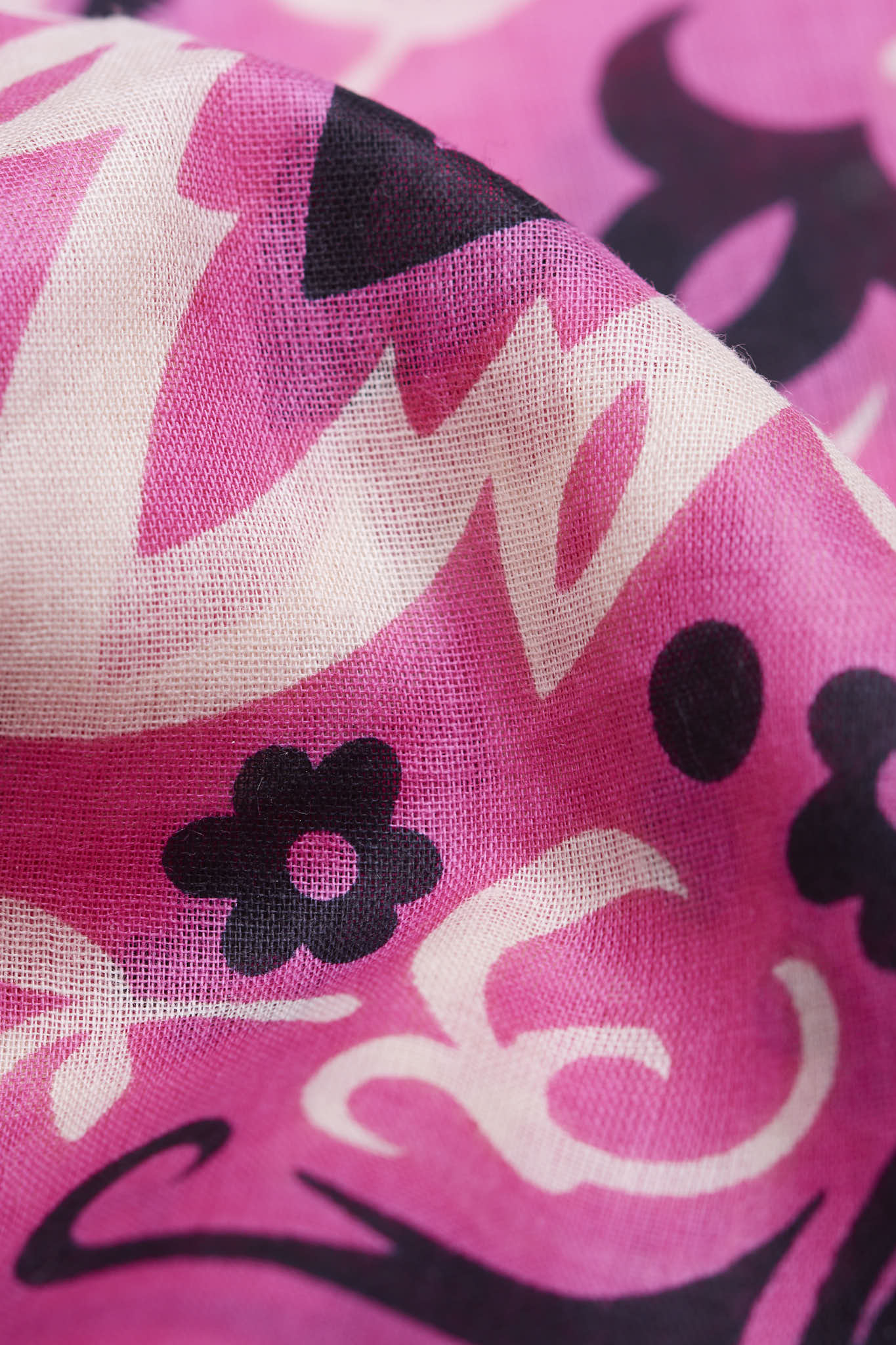 Bandana Carmin Pink coton