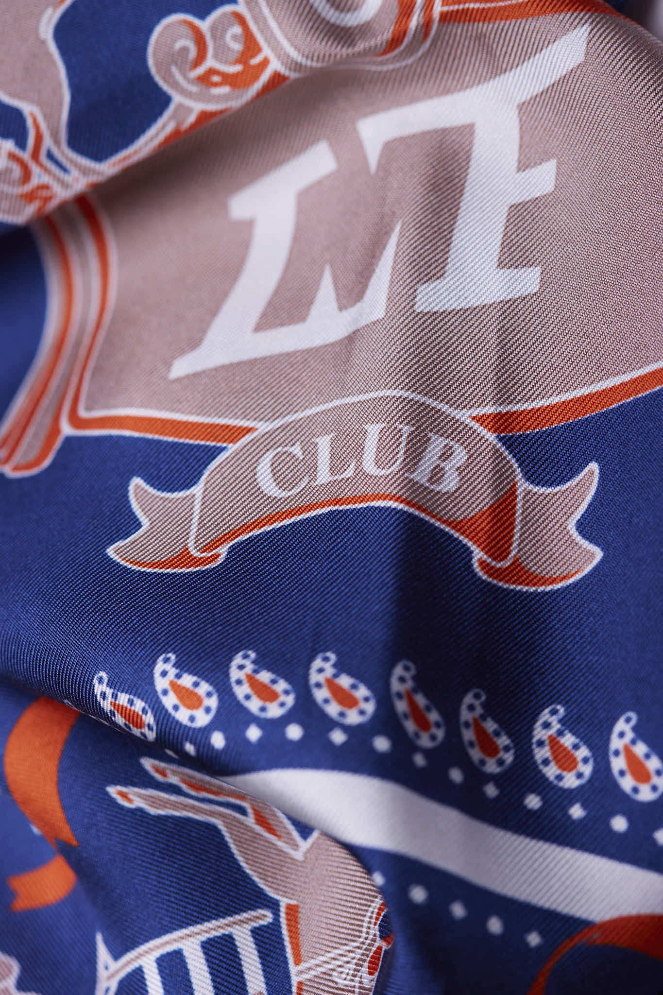Small Jumping Royal Blue Silk