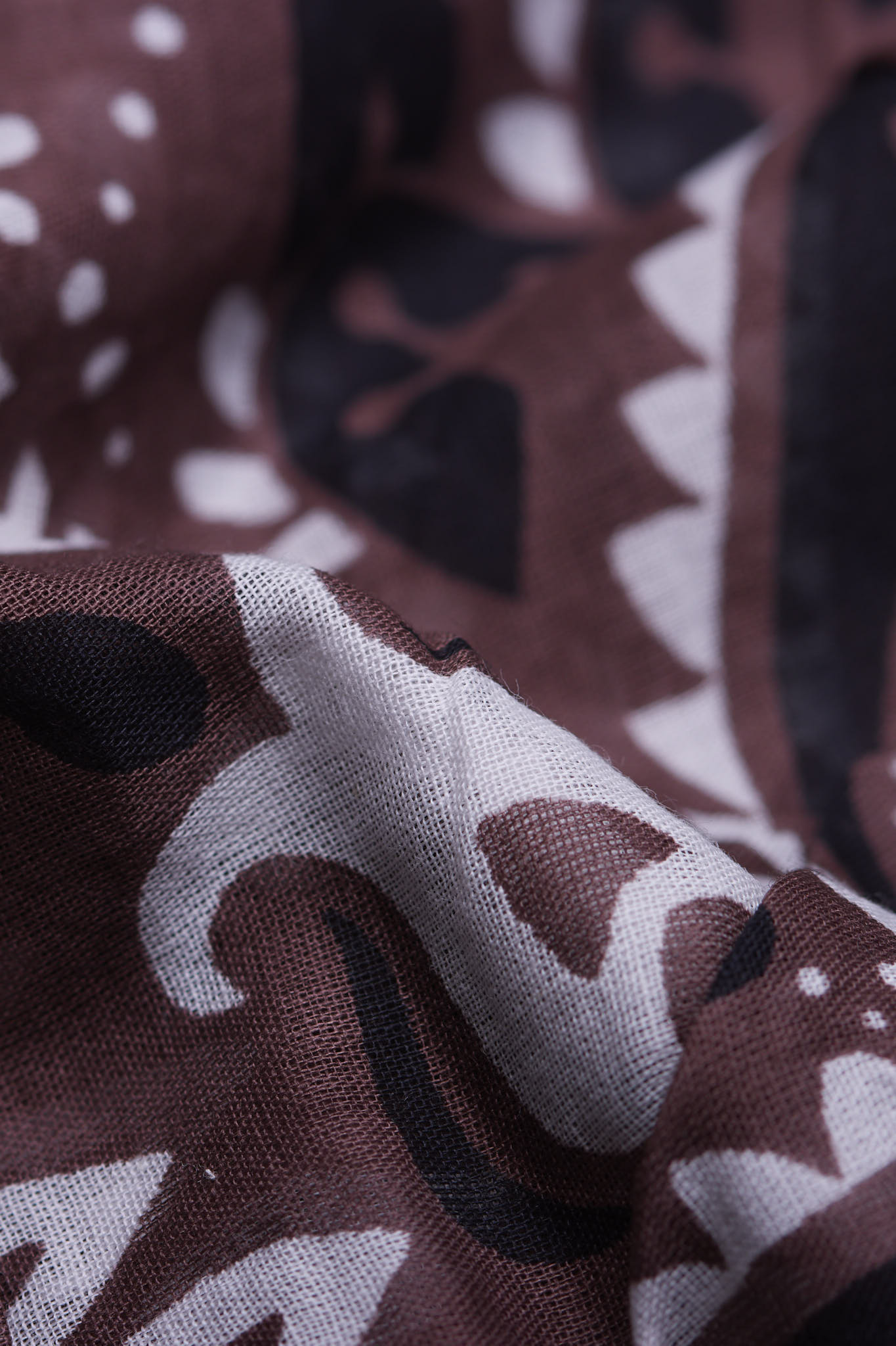 Bandana Chocolate coton