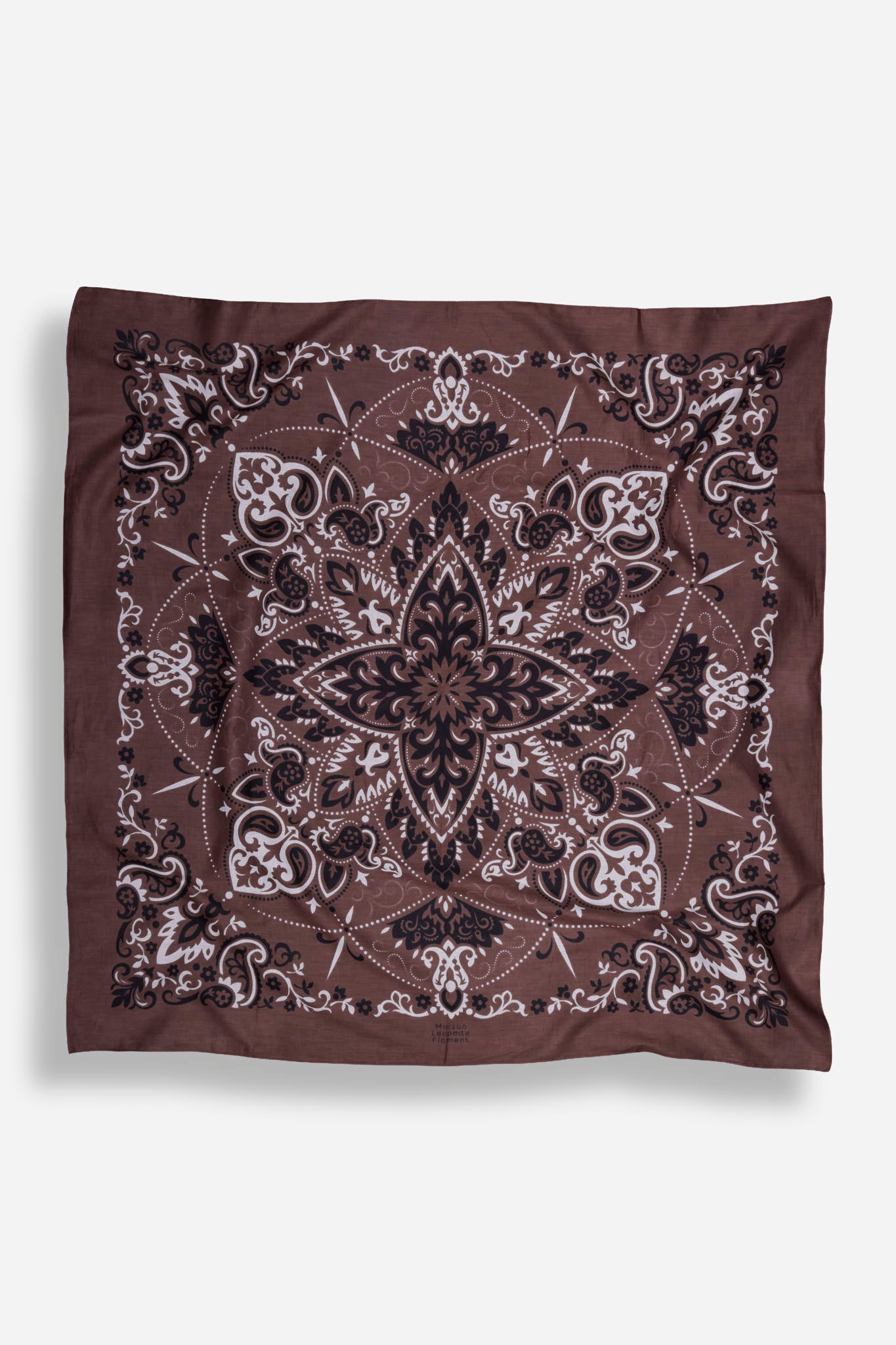 Bandana Chocolate Silk