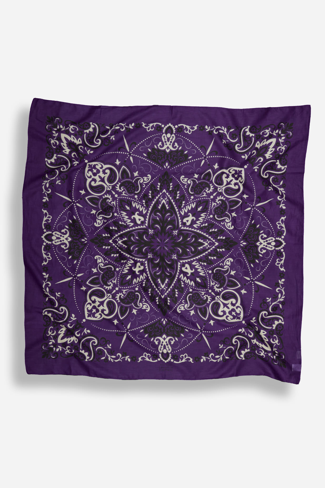 Bandana Purple coton