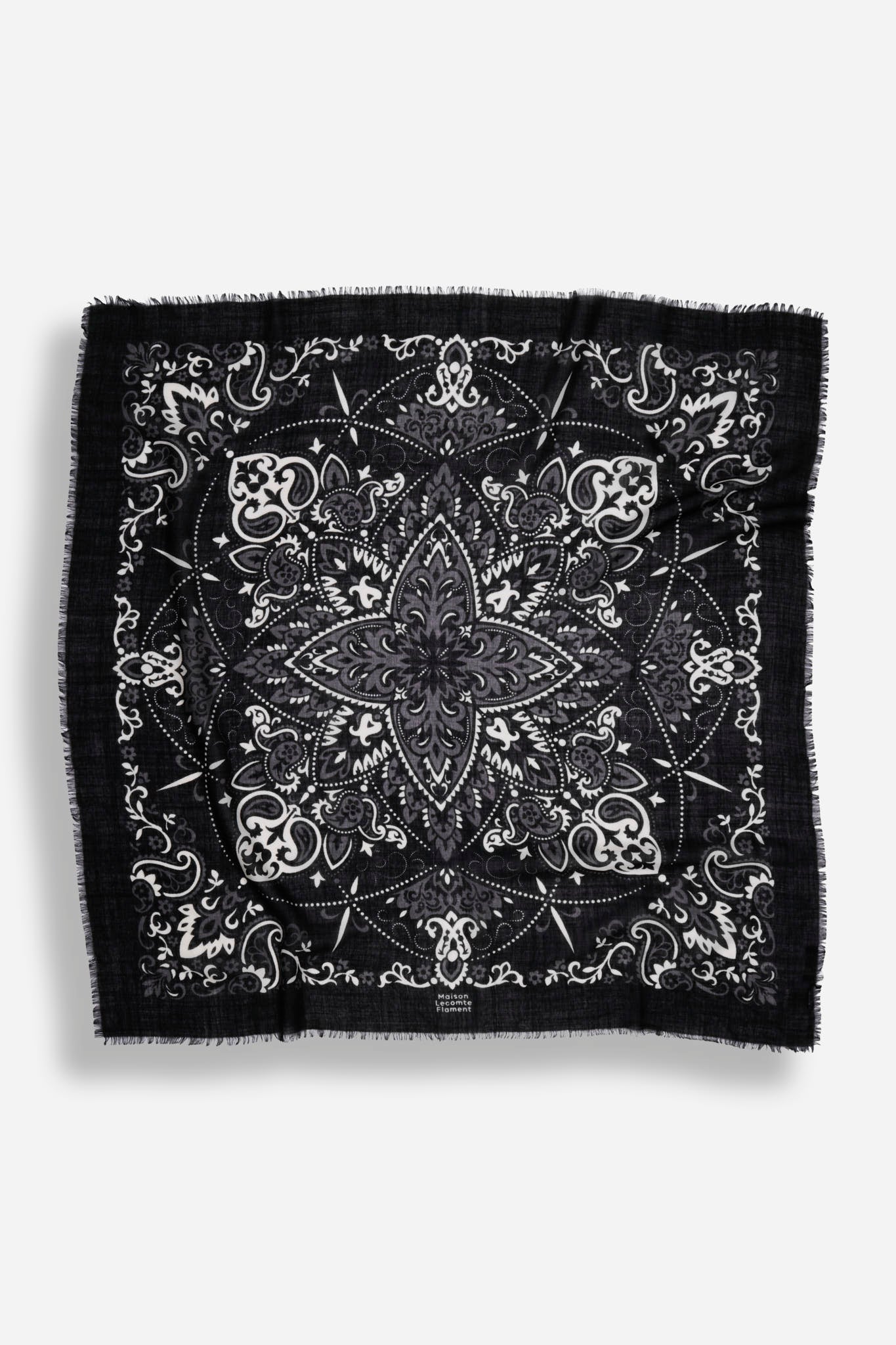 LS Noir bandana scarf