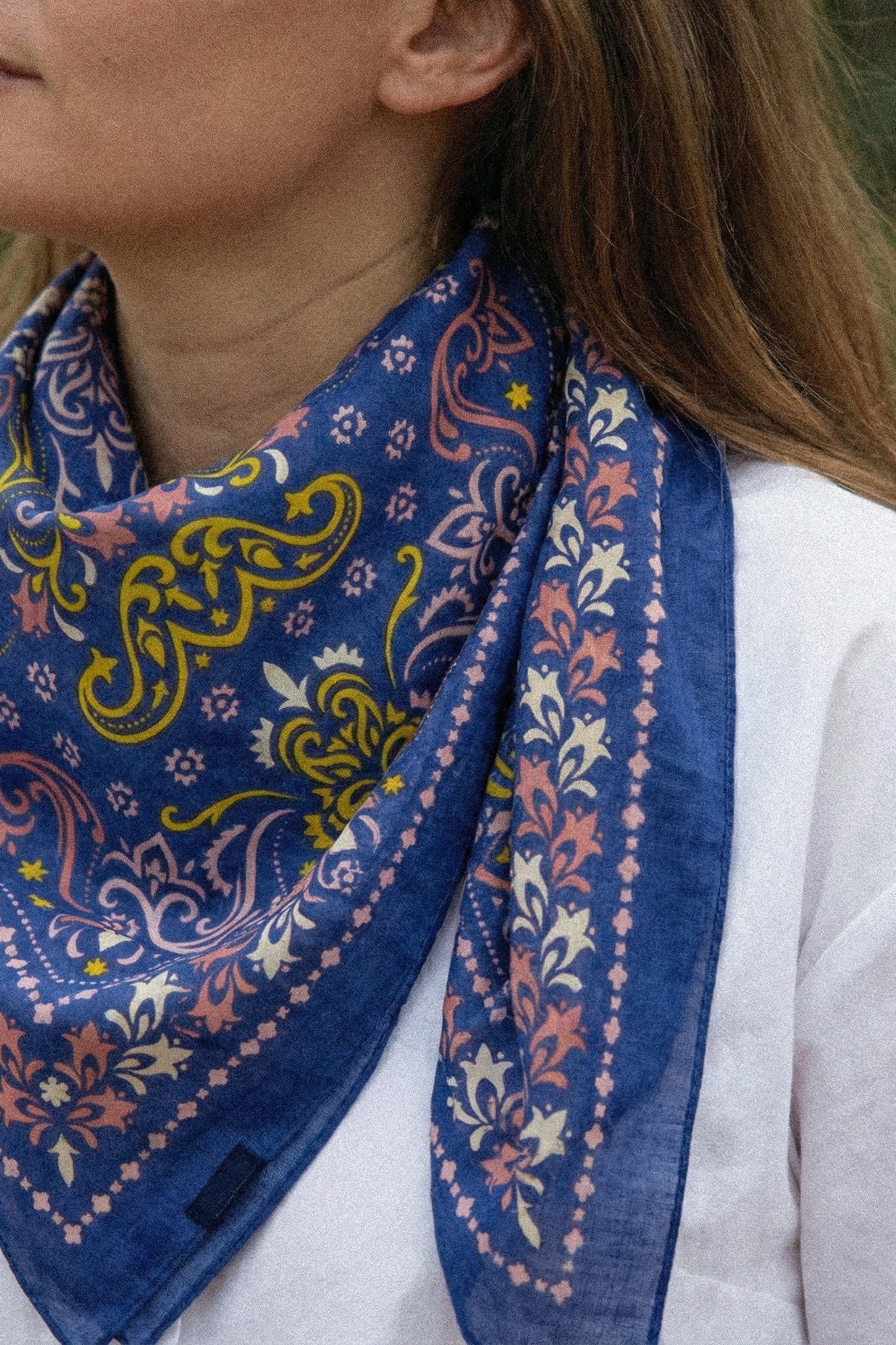 Foulard Marbella coton