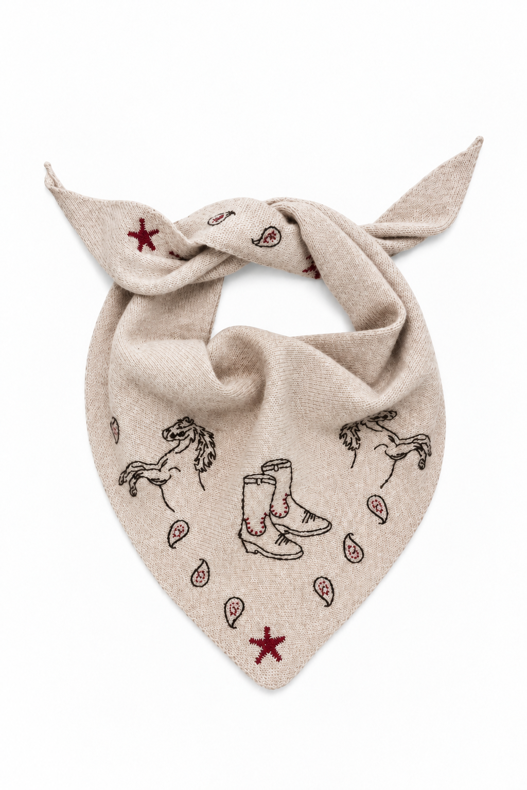 Triangle Mérinos Rodéo Beige