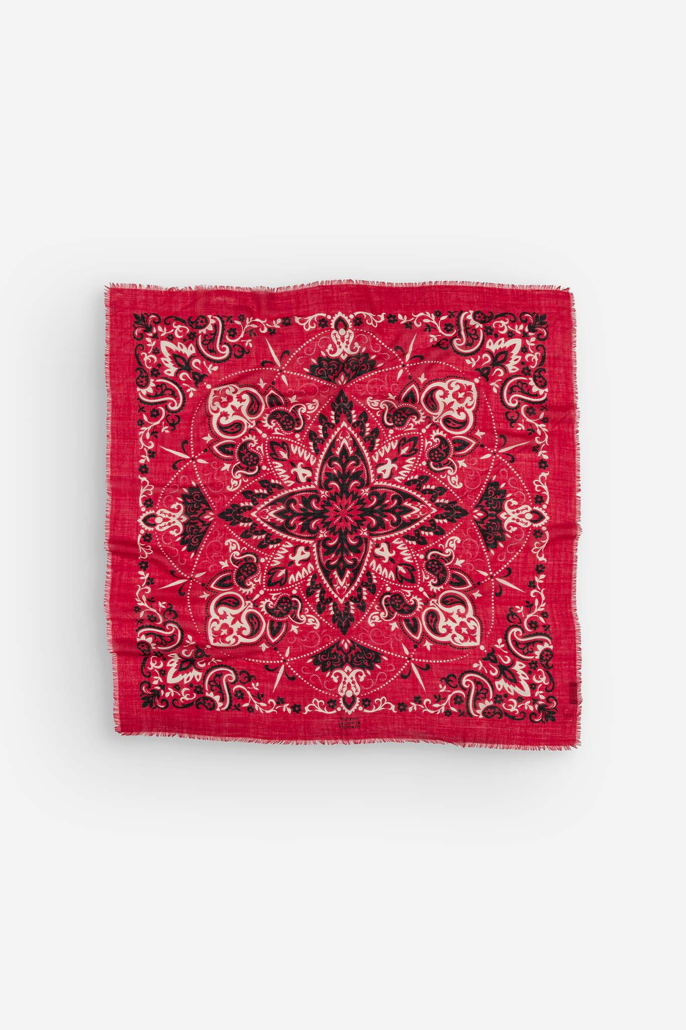 Red bandana scarf WS