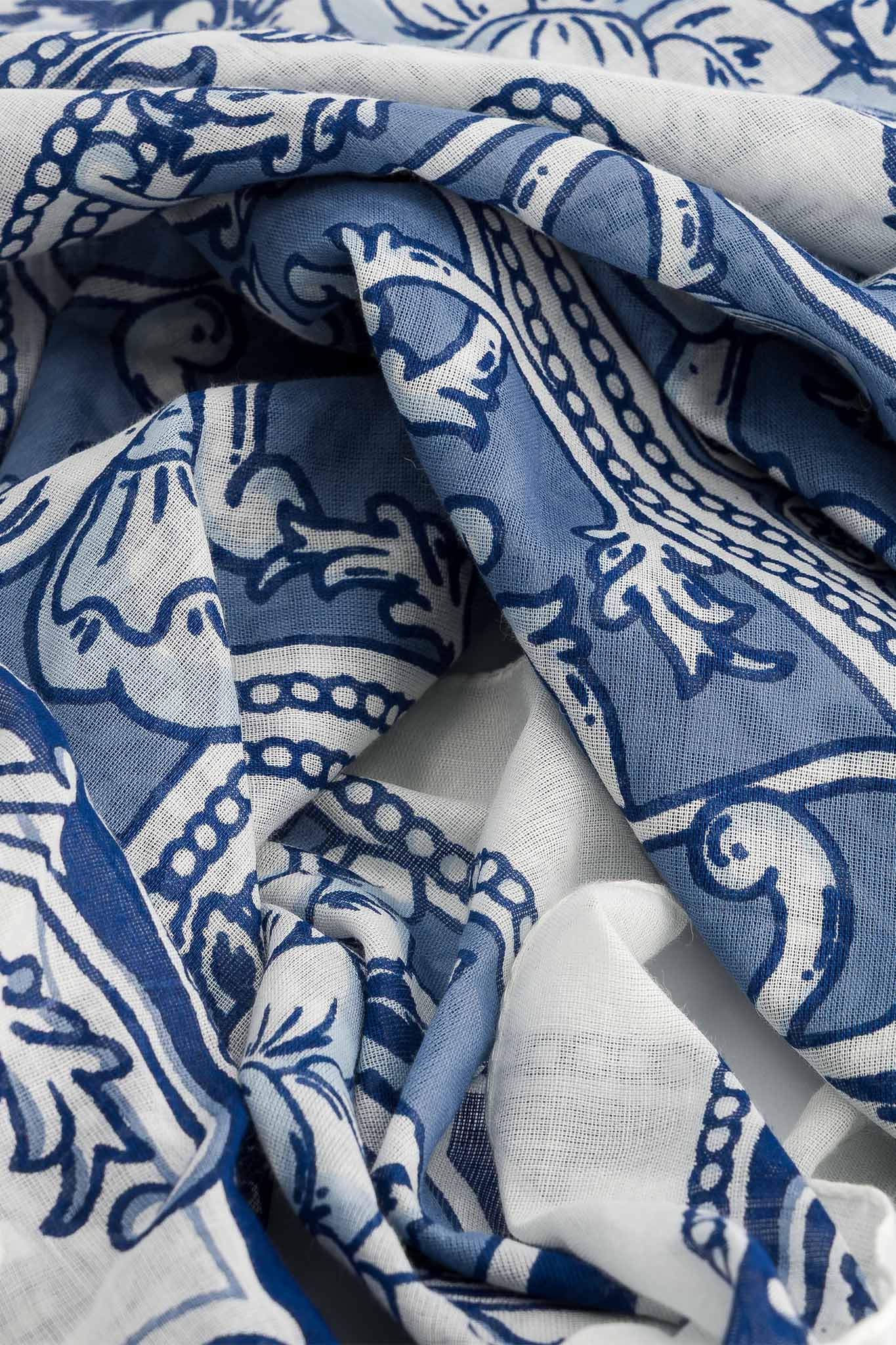 Mosaic Blue Harbor coton