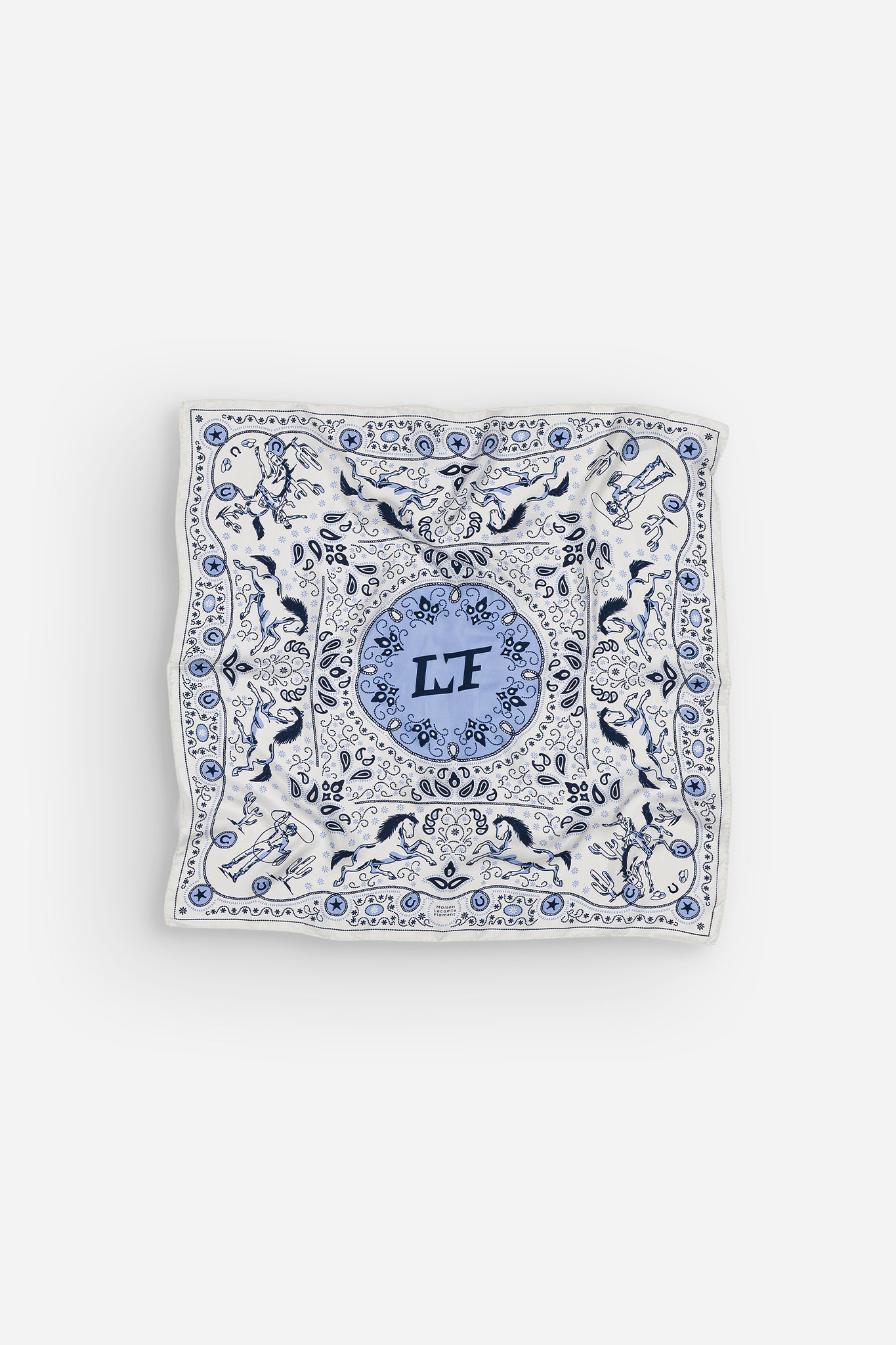 Far West Bordeaux Scarf