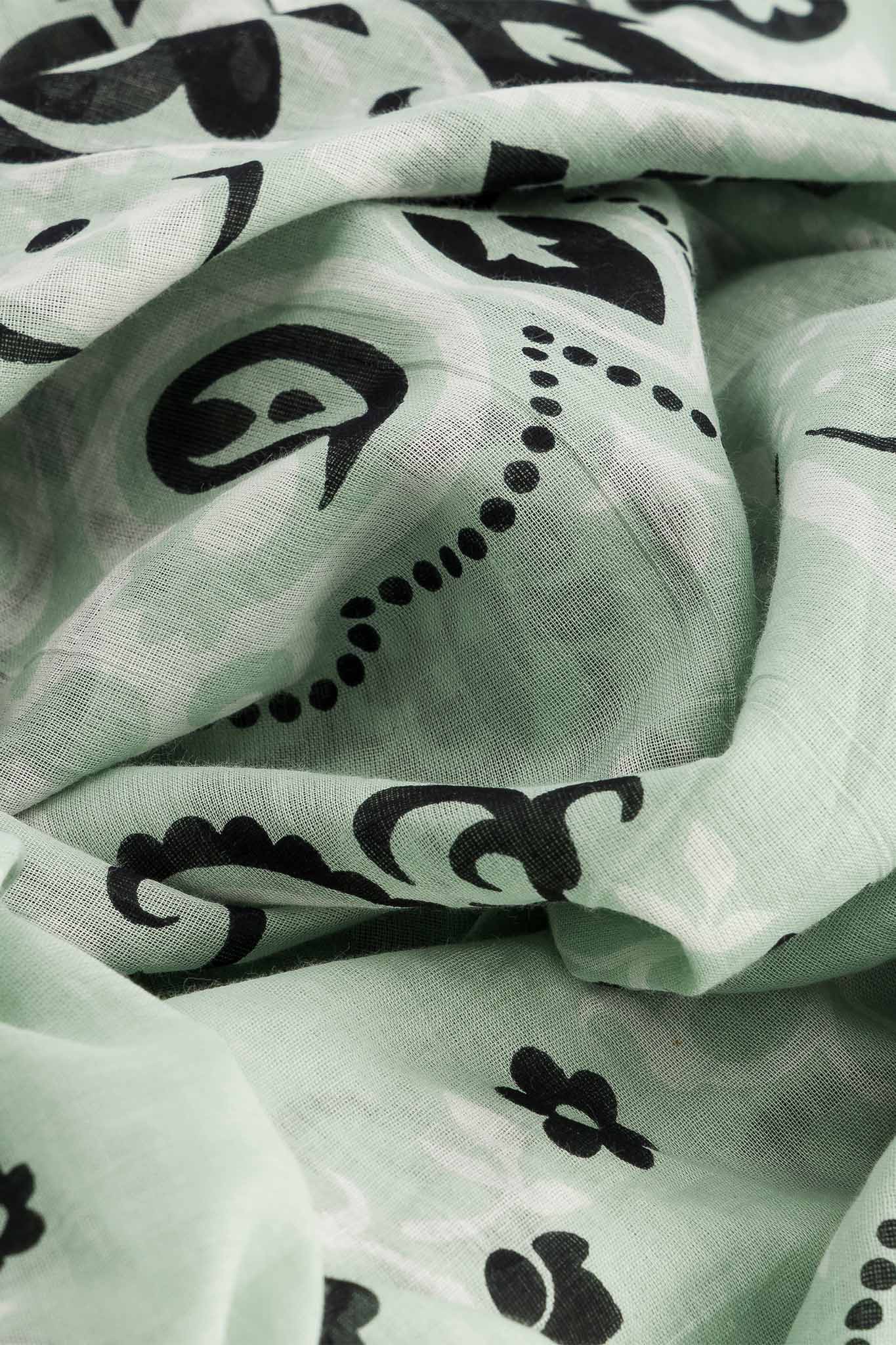 Bandana Mint coton