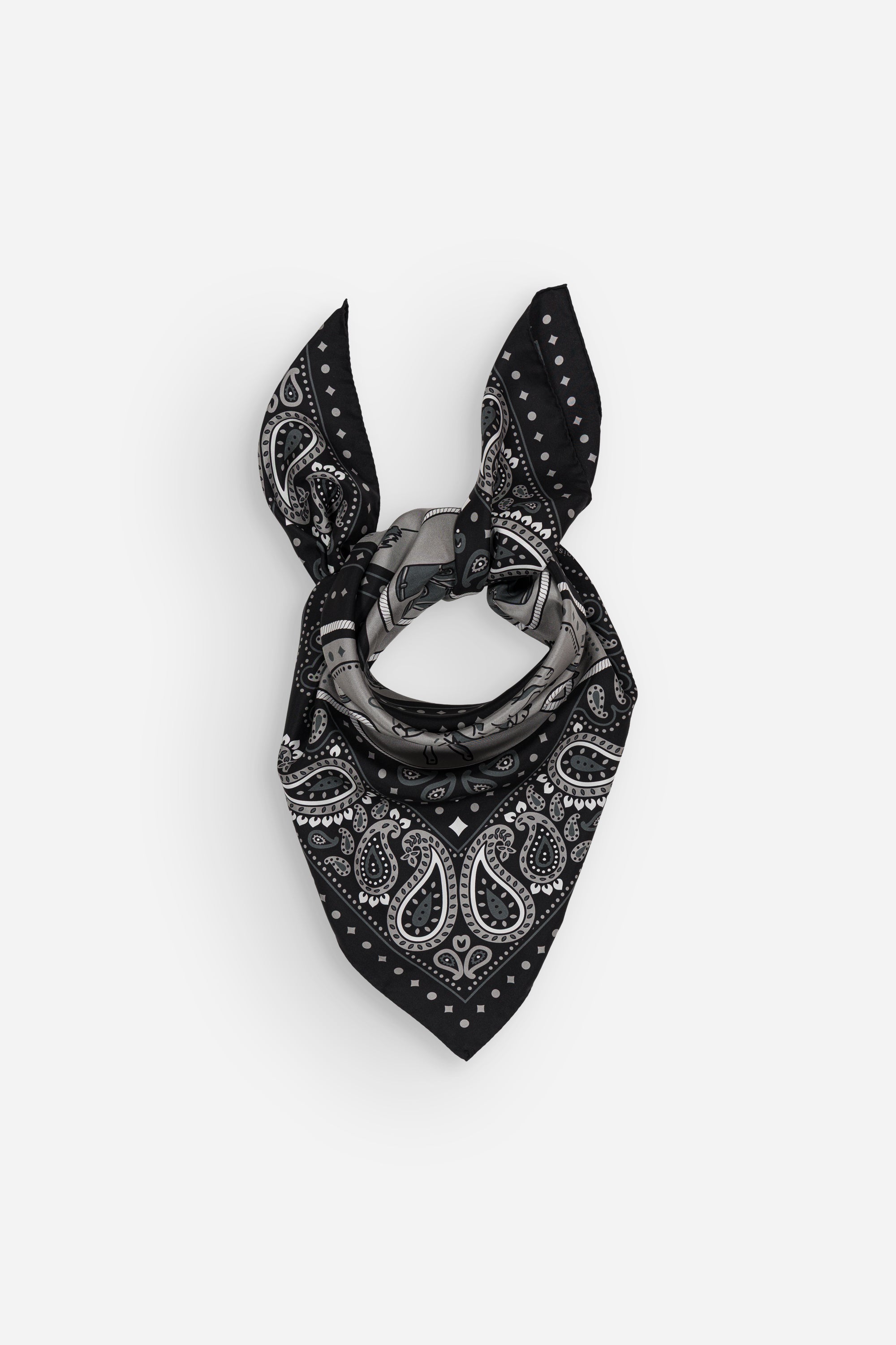 Rodeo noir silk