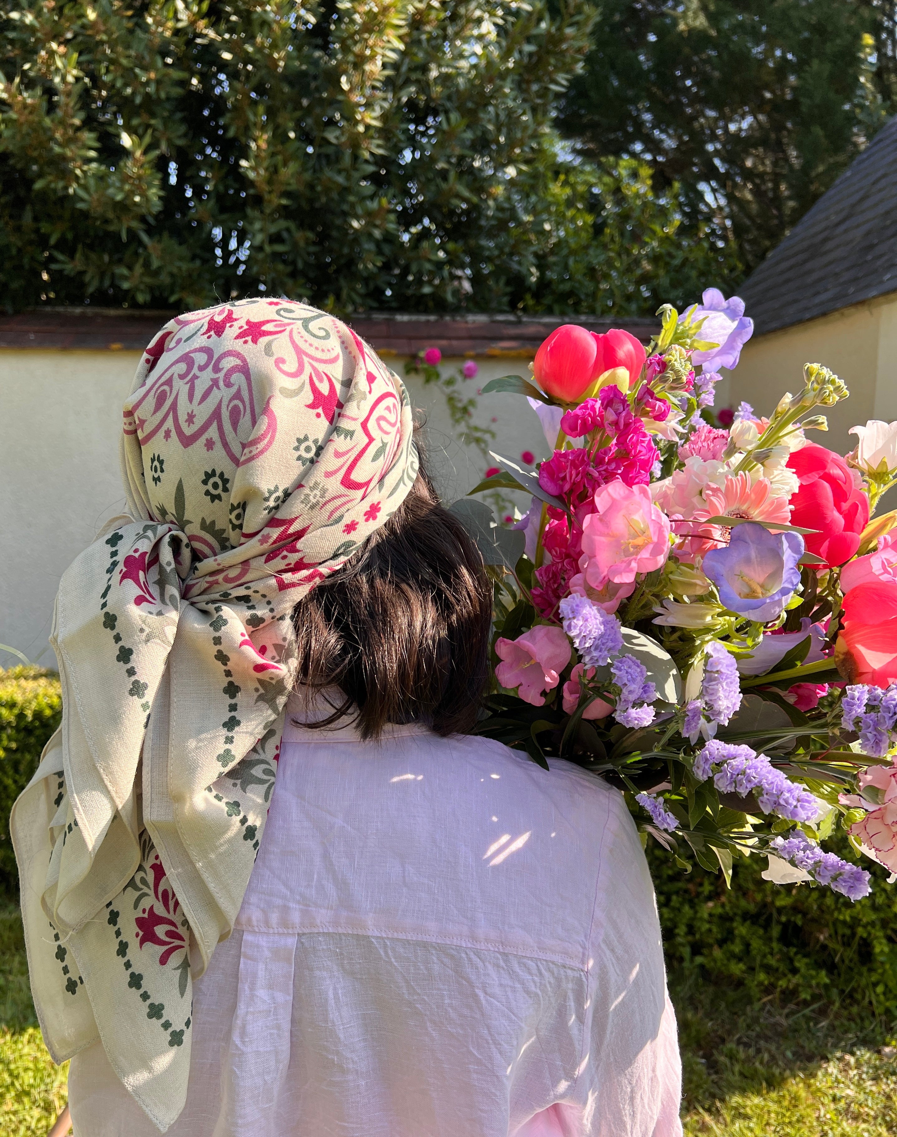 Foulard bandana Séville laine