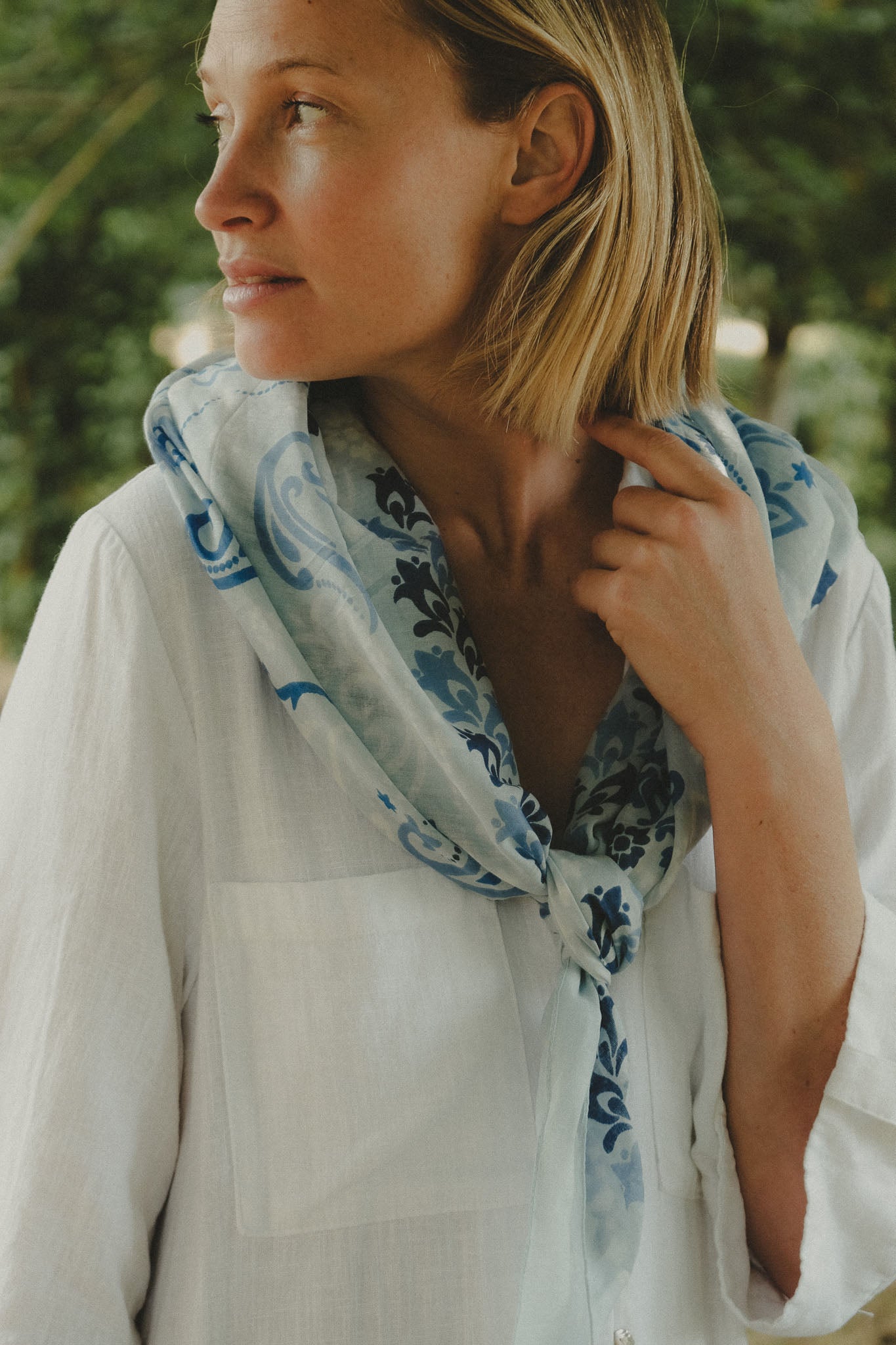 Scarf bandana Faro cotton
